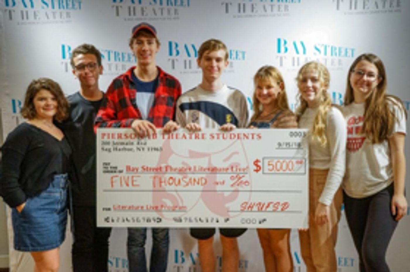 Pierson High School IB Students Support Literature Live! at Bay Street Theater Pierson High School IB Students Support Literature Live! at Bay Street Theater Image