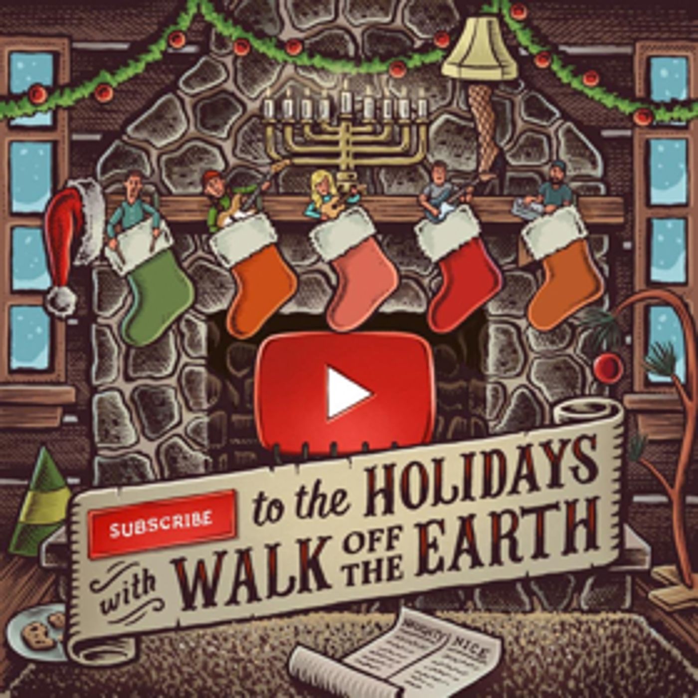 Out Now: 'Subscribe To The Holidays' by Canadian Indie-Pop Band Walk Off The Earth Out Now: 'Subscribe To The Holidays' by Canadian Indie-Pop Band Walk Off The Earth Image