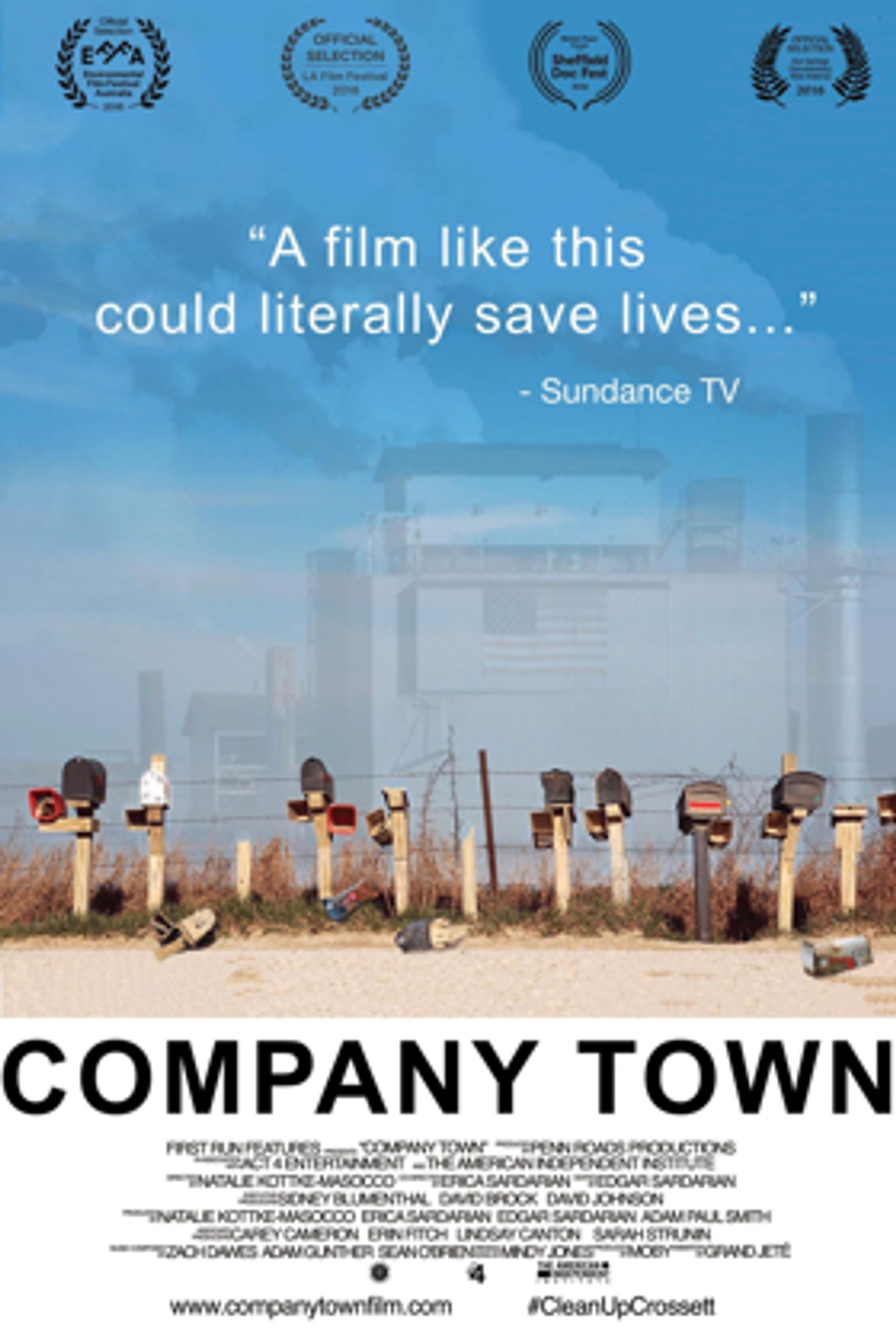 New Documentary COMPANY TOWN Opens in LA 12/8 New Documentary COMPANY TOWN Opens in LA 12/8 Image