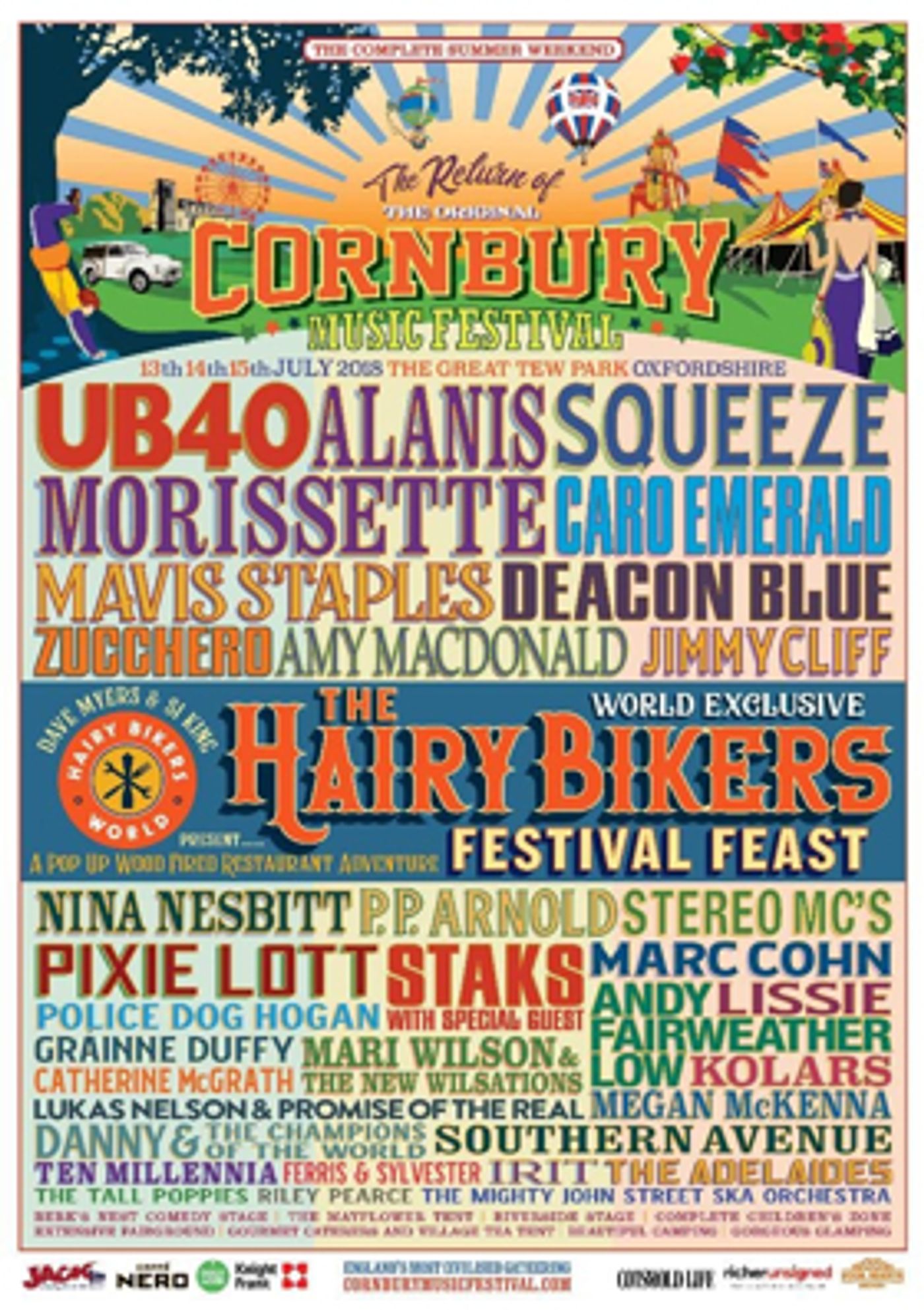 Hairy Bikers To Host Pop Up Restaurant Adventure At This Year's Cornbury Festival  Image