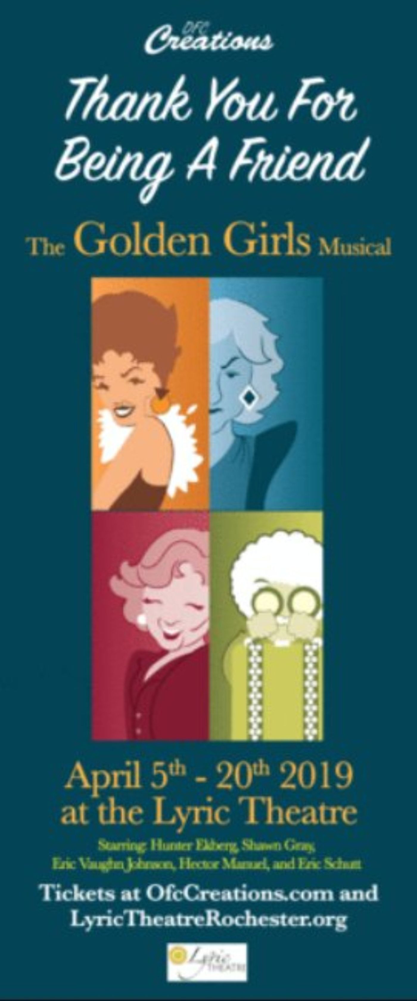 Review: THANK YOU FOR BEING A FRIEND: THE GOLDEN GIRLS MUSICAL at Lyric Theatre  Image