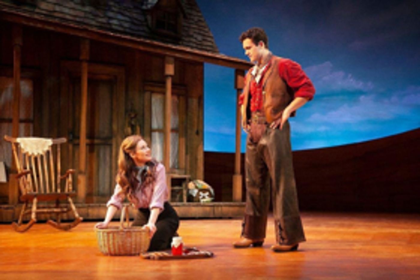 Interview: Oh, What a Beautiful Feeling: Stephen Mark Lukas and Taylor Quick in Ogunquit's OKLAHOMA  Image