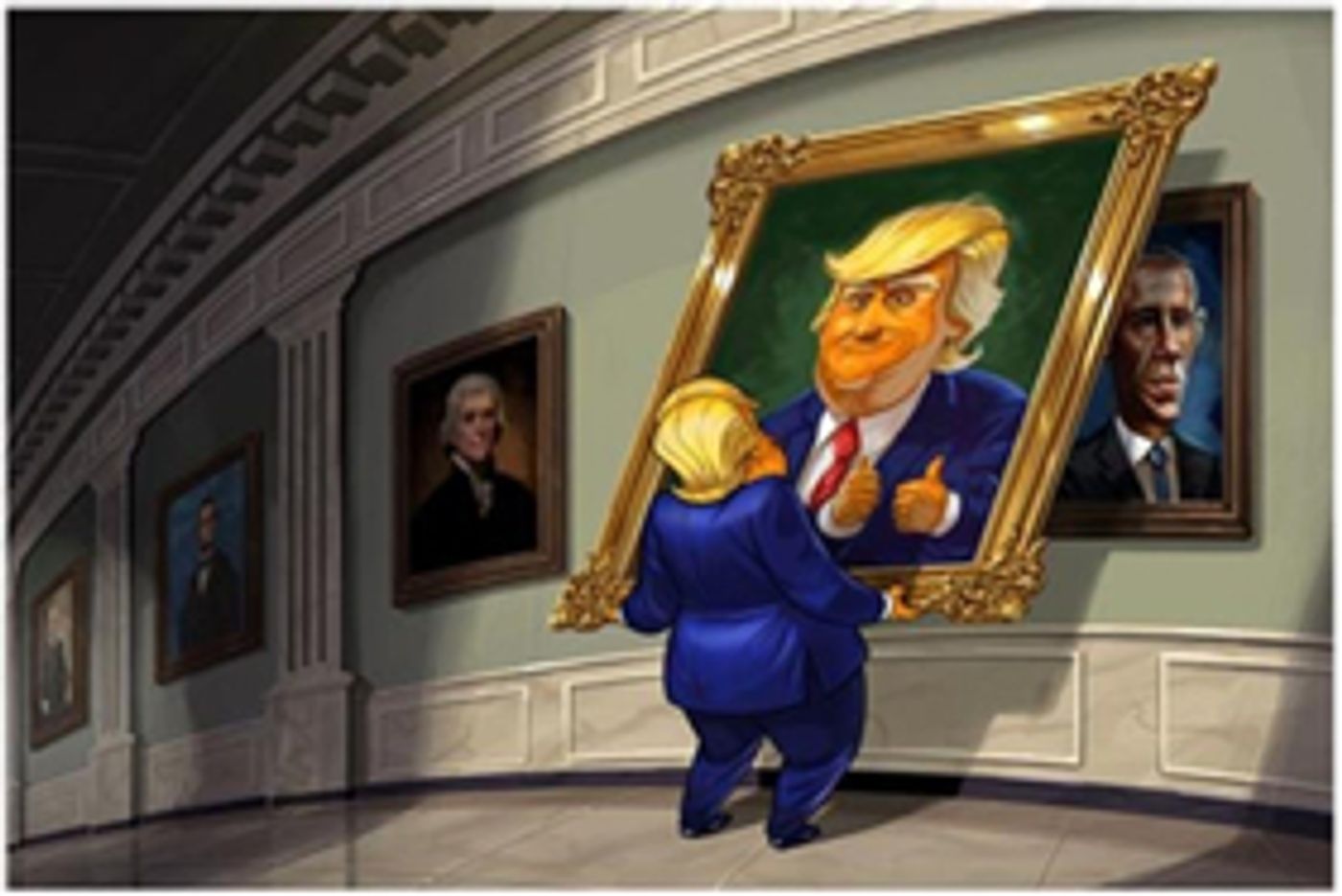 Showtime Releases Official Trailer for OUR CARTOON PRESIDENT, Premiering Today!  Image