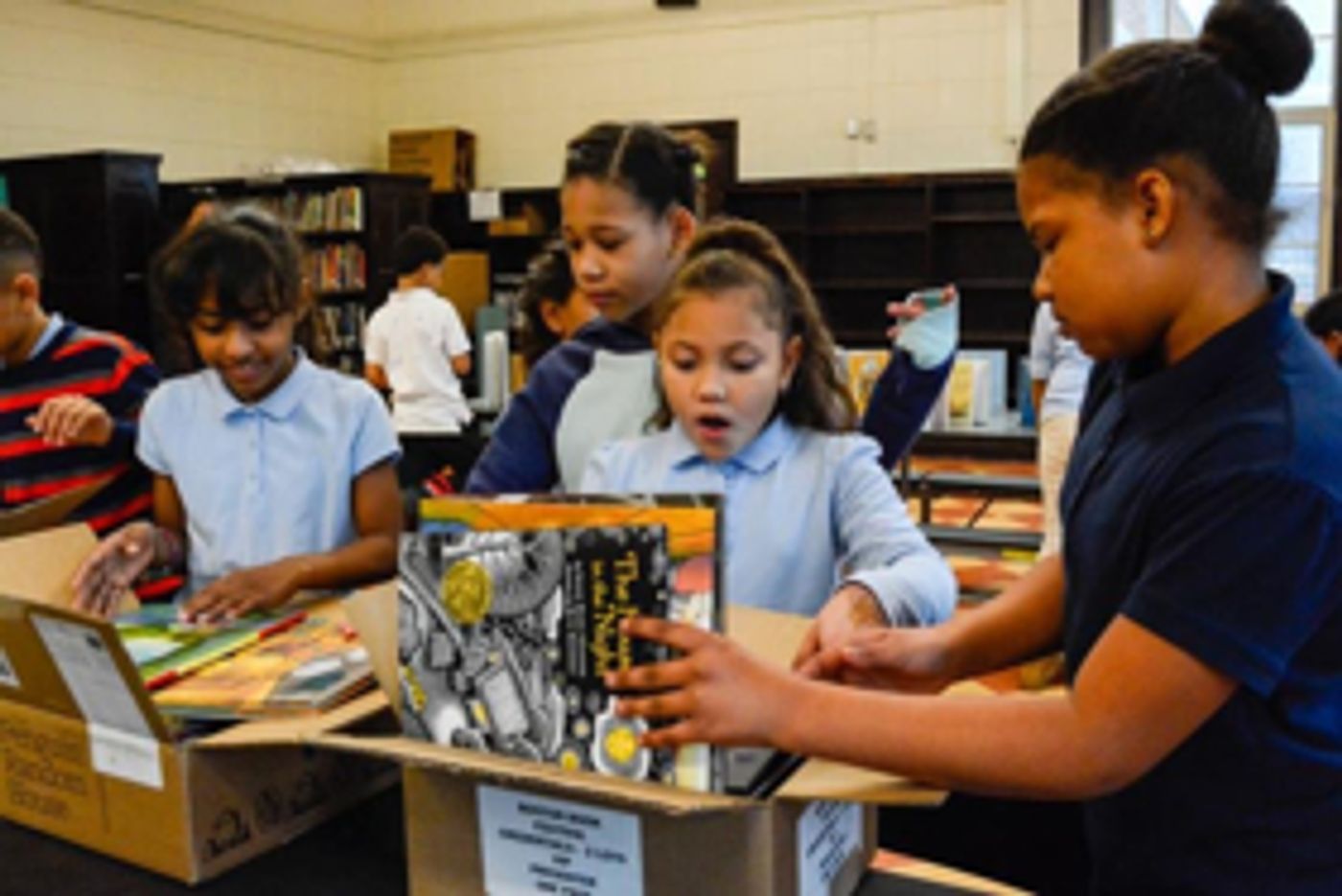 Boston Book Festival Donates Books and Funds to Curley K-8 in Jamaica Plain  Image
