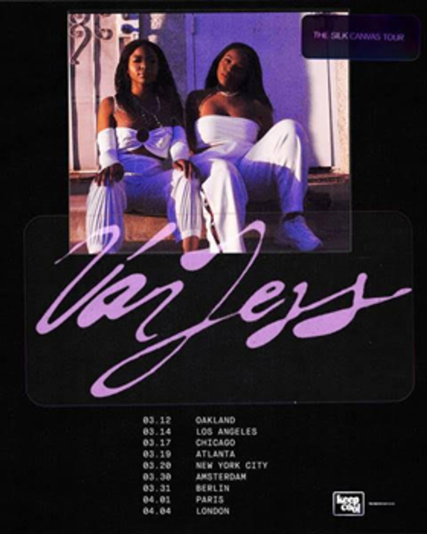 VanJess Announces the Silk Canvas Tour  Image