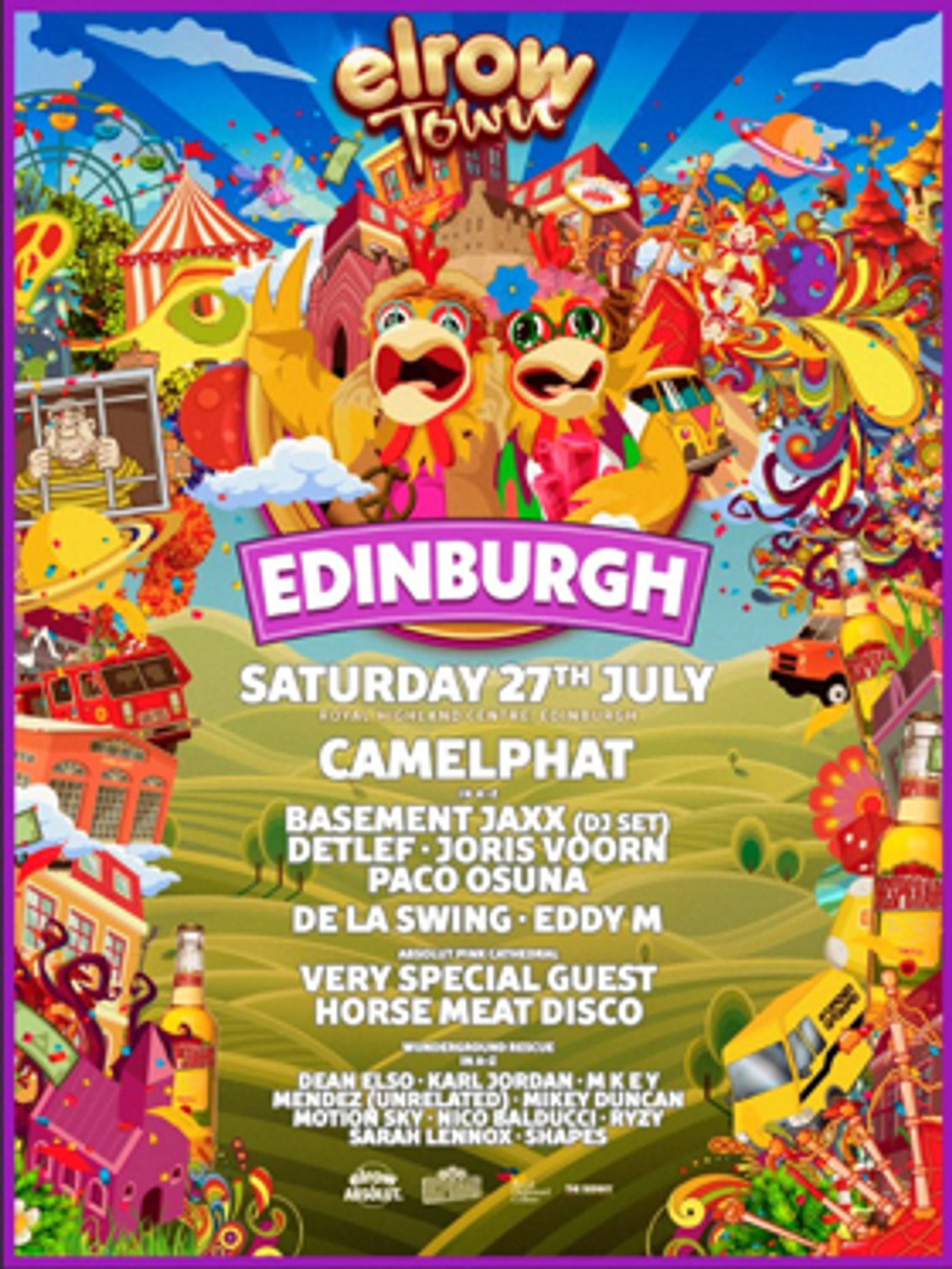 Basement Jaxx, Joris Voorn, Horse Meat Disco Join elrow Town Edinburgh Lineup Basement Jaxx, Joris Voorn, Horse Meat Disco Join elrow Town Edinburgh Lineup Image