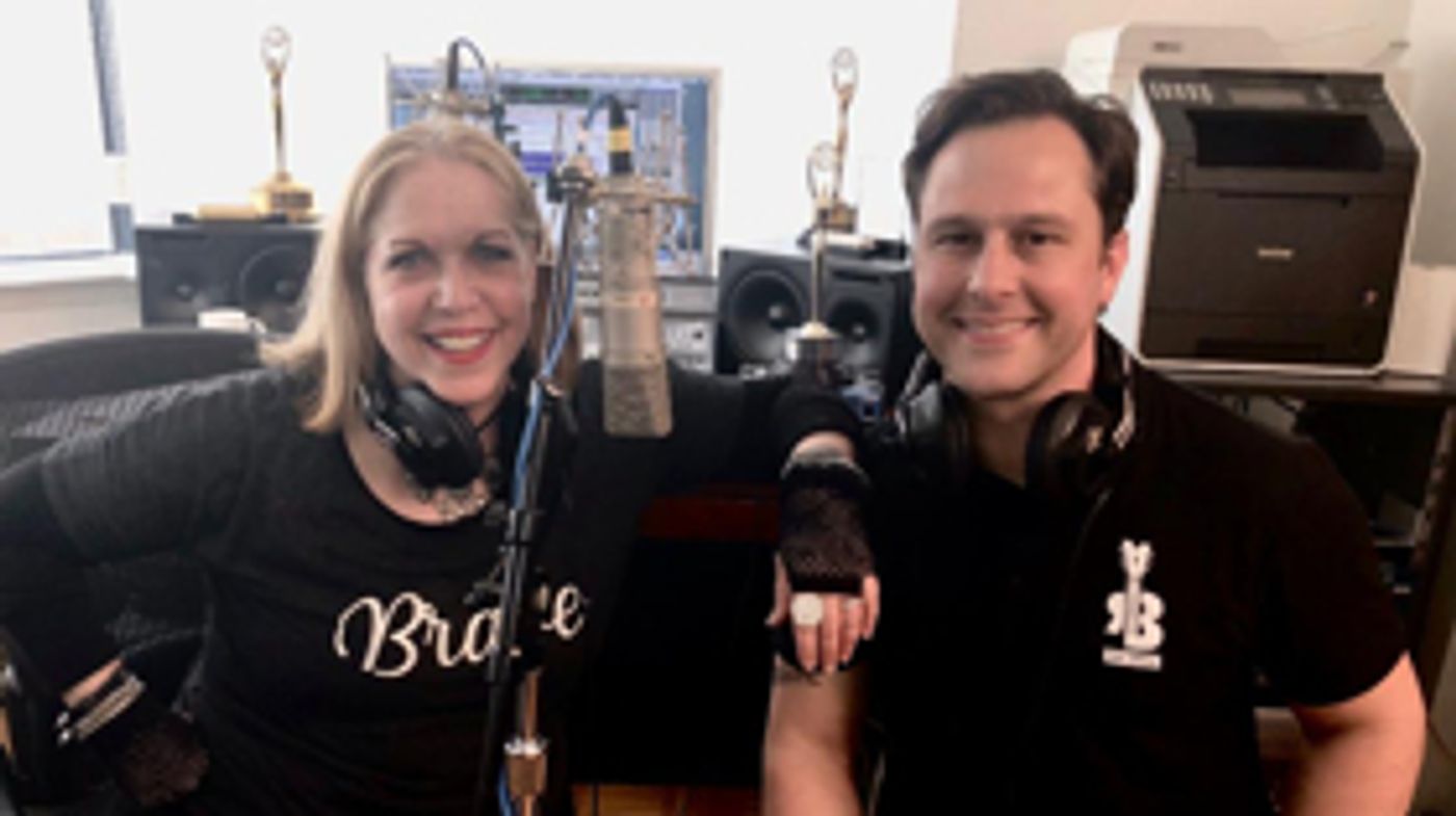 Marina Kamen aka MARINA with Real Brave's founder Dan Powers