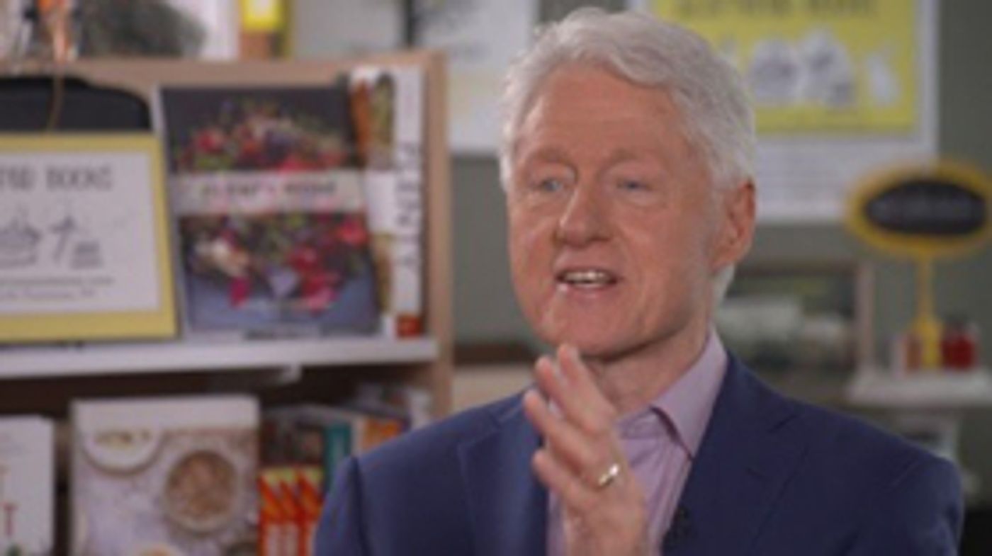 Former President Bill Clinton talks with CBS SUNDAY MORNING About Impeachment, Book with James Patterson, & More Sunday, June 3  Image