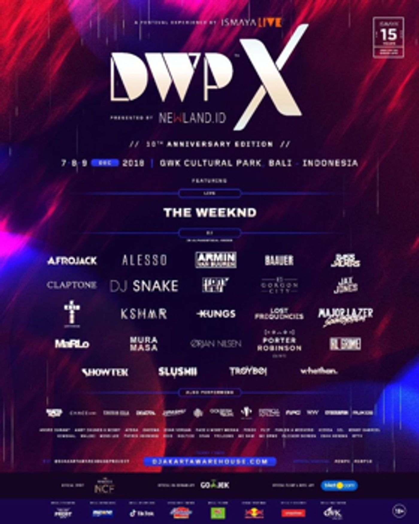 Djakarta Warehouse Project X Reveals Final Lineup Djakarta Warehouse Project X Reveals Final Lineup Image