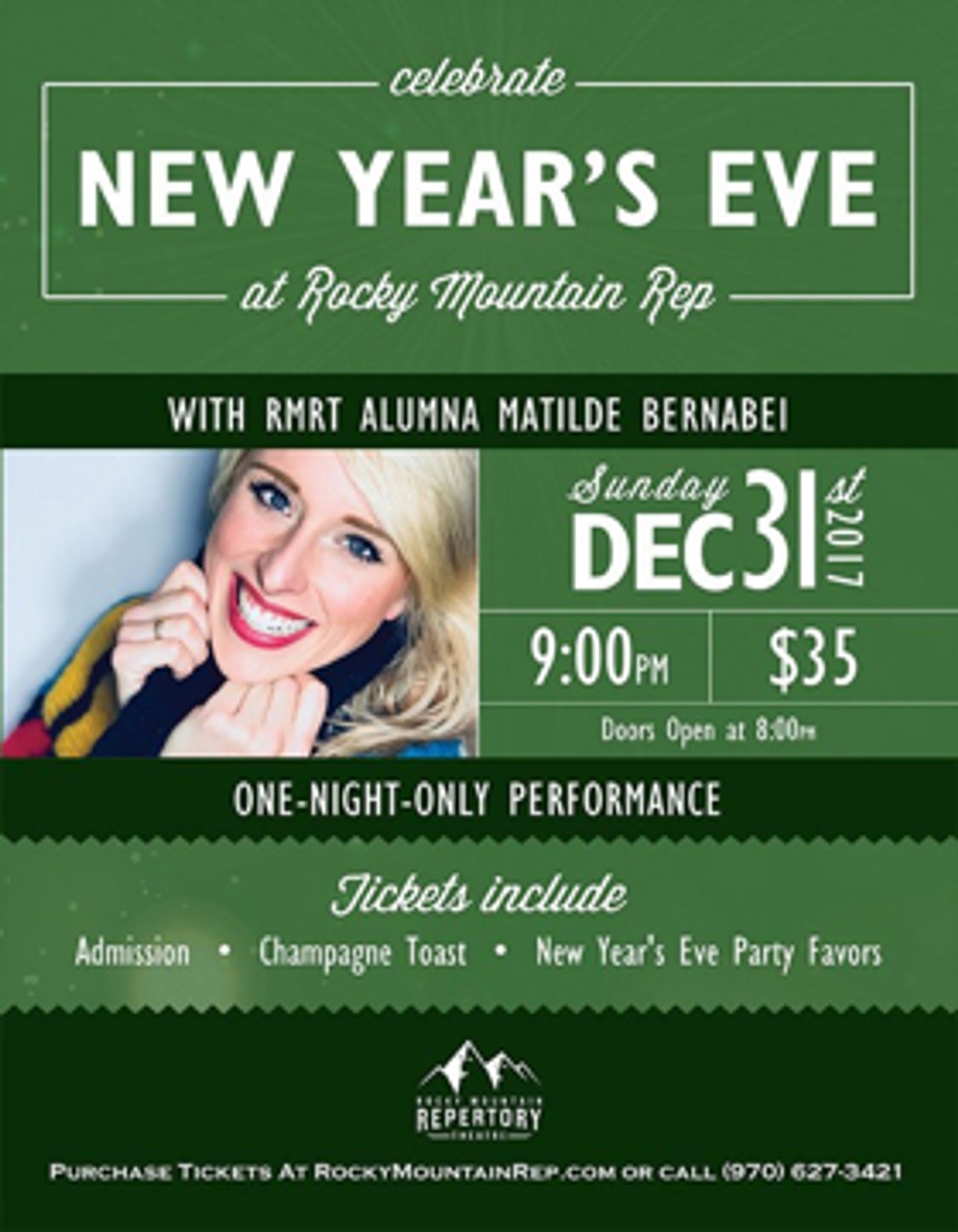 Rocky Mountain Repertory Theatre to Ring in the New Year with Performance by Matilde Bernabei Rocky Mountain Repertory Theatre to Ring in the New Year with Performance by Matilde Bernabei Image