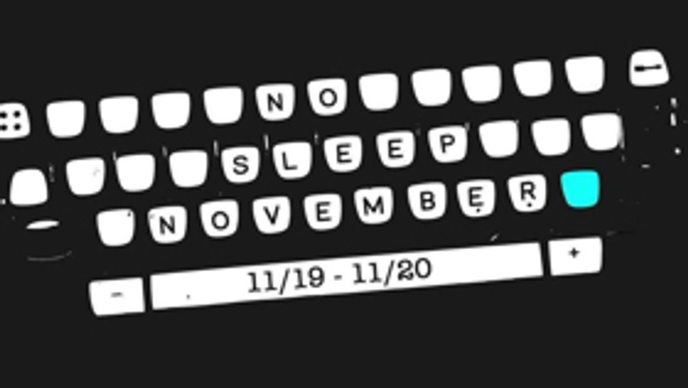 Kansas City Tradition NO SLEEP NOVEMBER Returns  Image