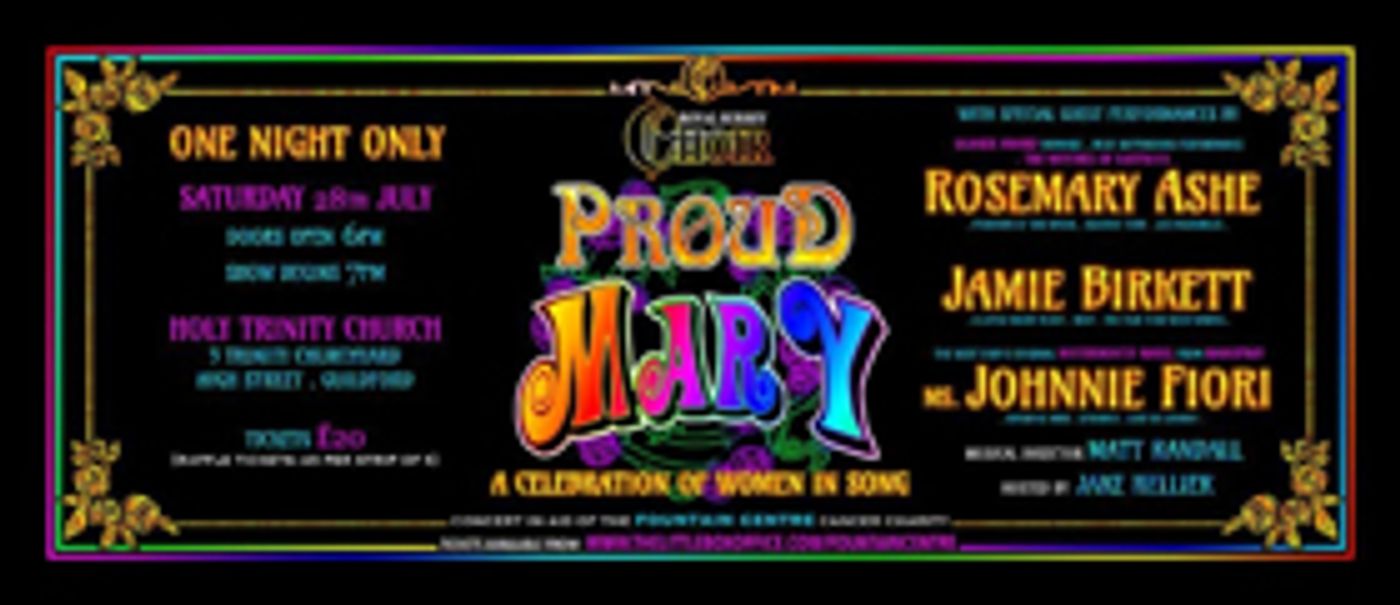 Rosemary Ashe, Jamie Birkett and Ms Johnnie Fiori To Headline The Royal Surrey Choir Summer Charity Concert Rosemary Ashe, Jamie Birkett and Ms Johnnie Fiori To Headline The Royal Surrey Choir Summer Charity Concert Image