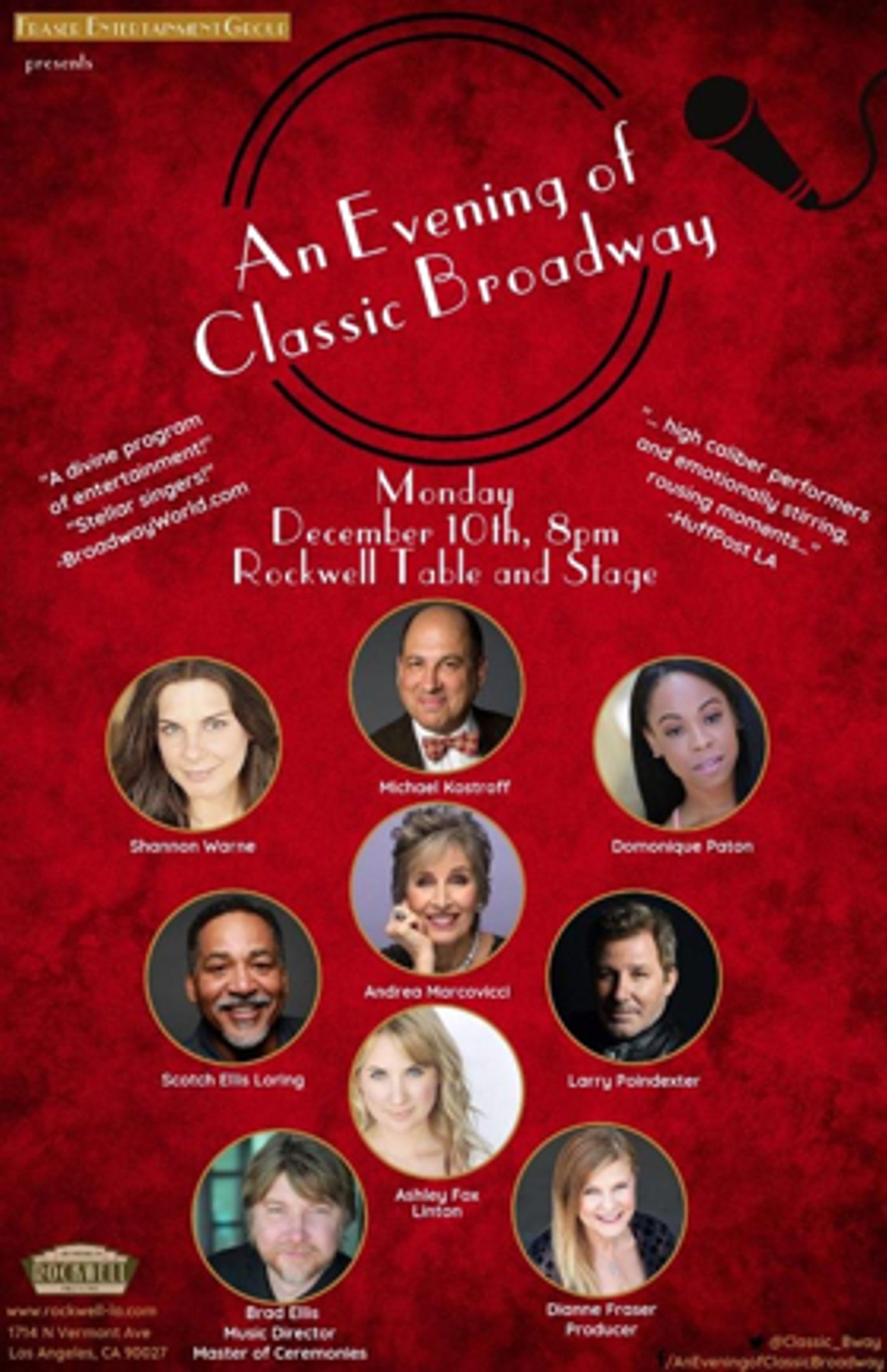 Andrea Marcovicci Will Sing Classic Broadway December 10th at Rockwell  Image