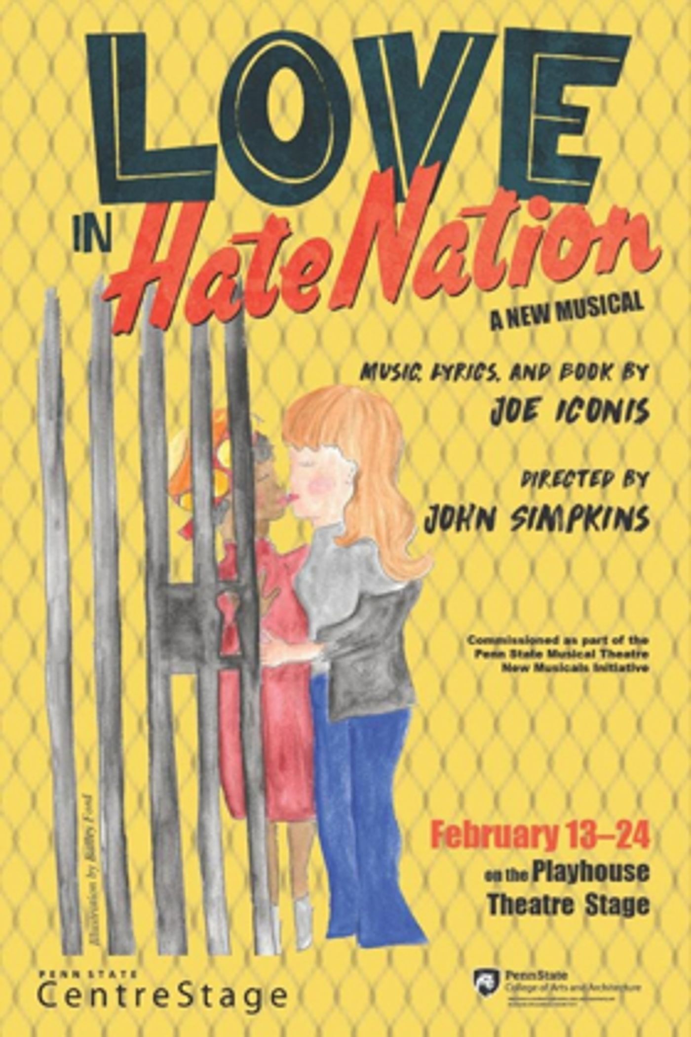 Penn State to Premiere Joe Iconis' LOVE IN HATE NATION  Image