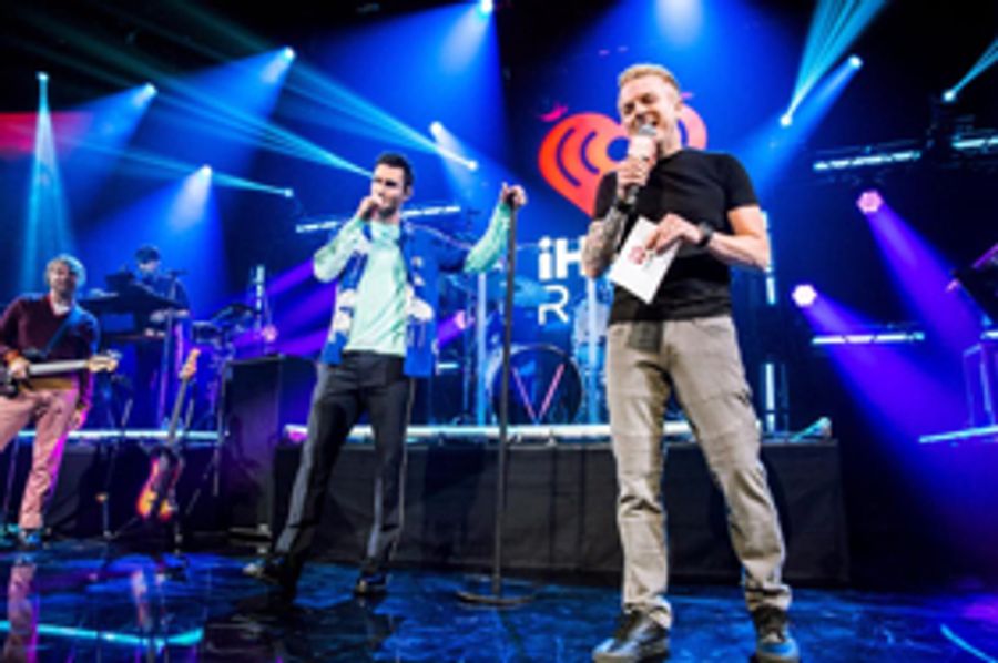 Maroon 5 Performs Songs from New Album at the iHeartRadio Theater in Los Angeles Image
