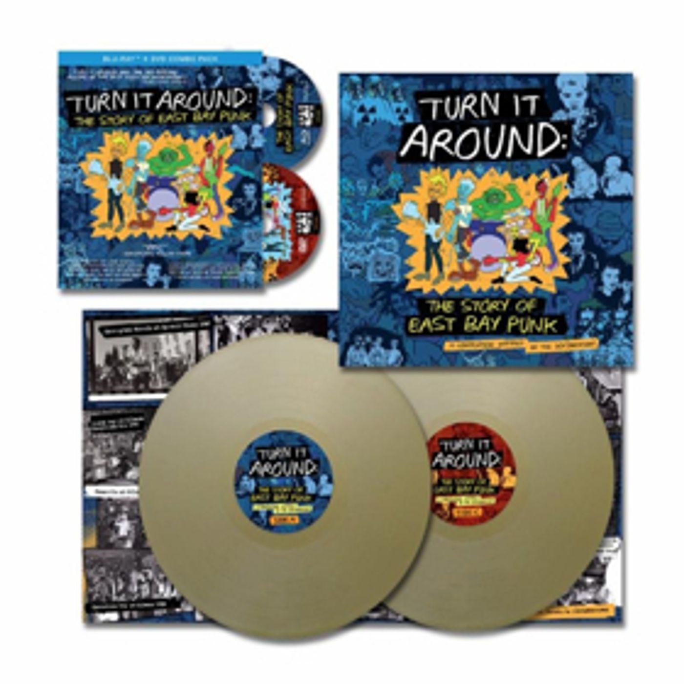 Green Day To Release Blu-Ray/DVD Combo Pack And Soundtrack Of TURN IT AROUND: THE STORY OF EAST BAY PUNK  Image