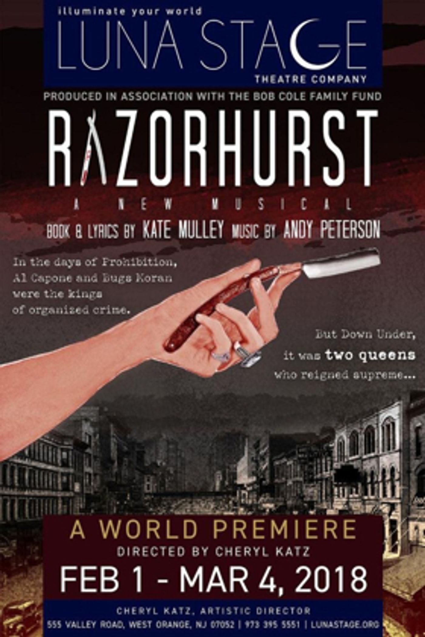 Luna Stage West Presents RAZORHURST: A New Musical Luna Stage West Presents RAZORHURST: A New Musical Image