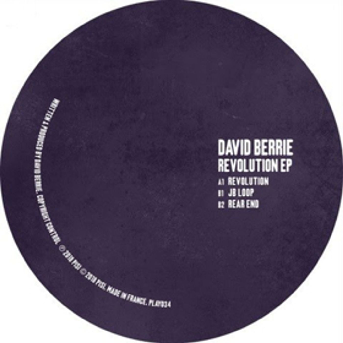 David Berrie Drops 3-Track EP REVOLUTION On Play It Say It David Berrie Drops 3-Track EP REVOLUTION On Play It Say It Image