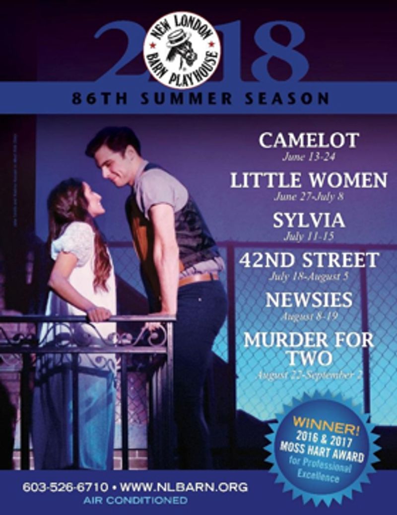 New London Barn Announces 2018 Summer Season; CAMELOT, NEWSIES, and More Image