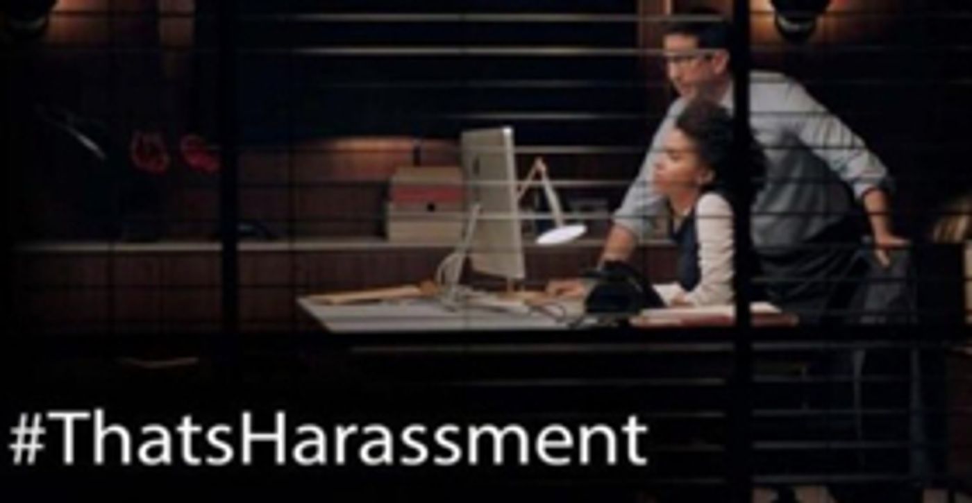 Ad Council Teams with David Schwimmer to Launch '#ThatsHarassment' Campaign  Image