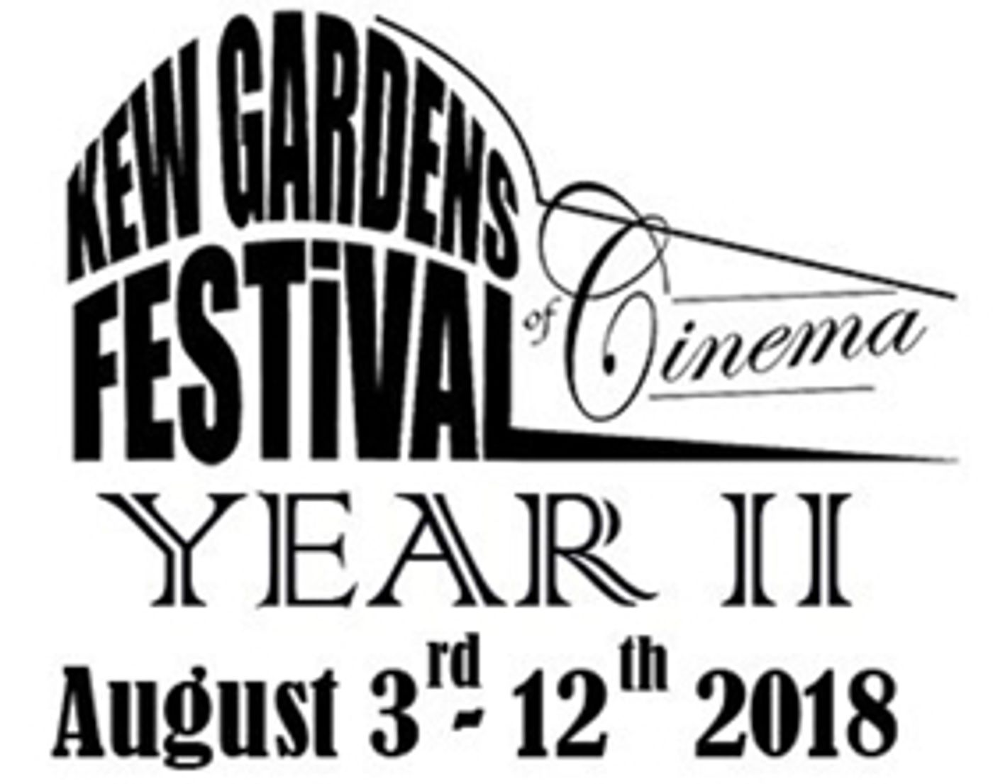 Kew Gardens Festival of Cinema Announces Film Lineup for 2nd Annual Event, Aug. 3-12, 2018  Image