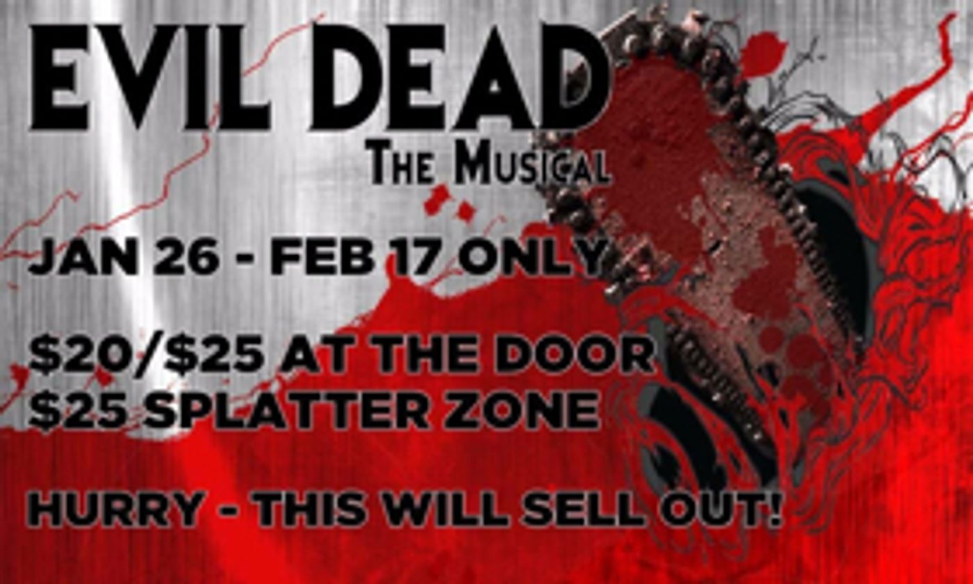 EVIL DEAD: THE MUSICAL to Get Bloody Back in Denver This Winter at Equinox Theatre Company EVIL DEAD: THE MUSICAL to Get Bloody Back in Denver This Winter at Equinox Theatre Company Image