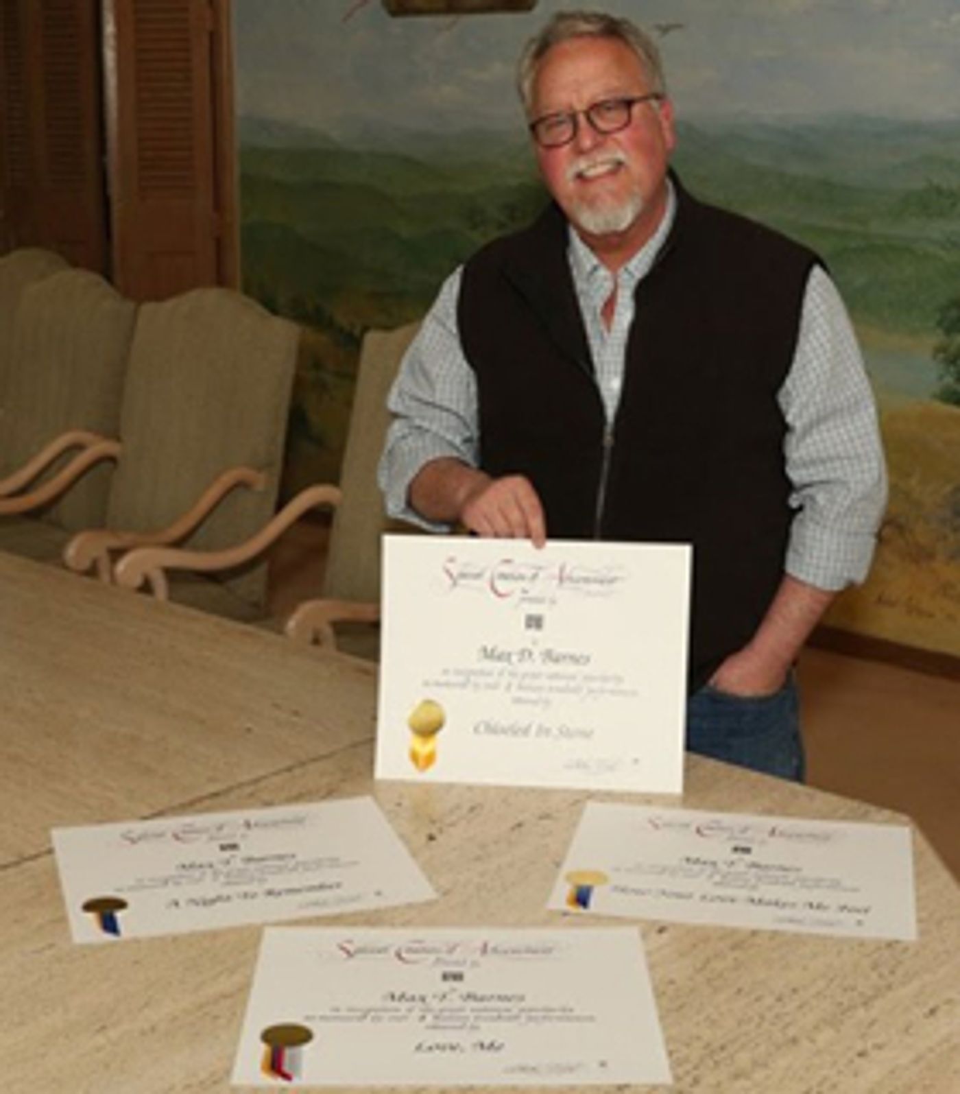 BMI Presents LOVE ME Songwriter Max T. Barnes With Multiple Million-Air Awards  Image