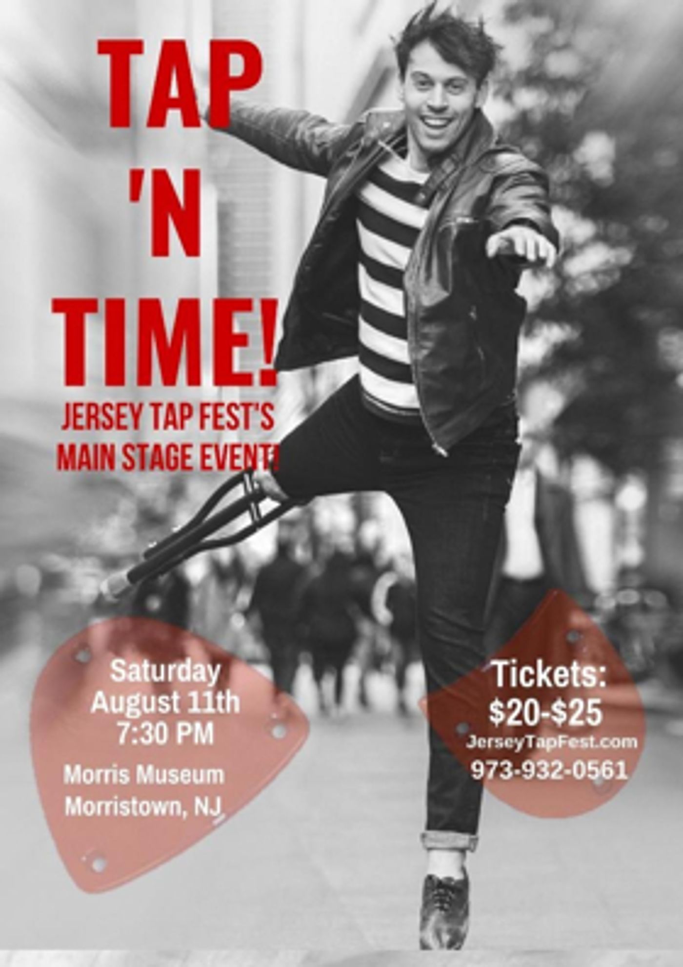 Tap Dance Event TAP 'N TIME Shuffles Into Morristown Featuring Internationally Acclaimed Tap Dance Artists Tap Dance Event TAP 'N TIME Shuffles Into Morristown Featuring Internationally Acclaimed Tap Dance Artists Image