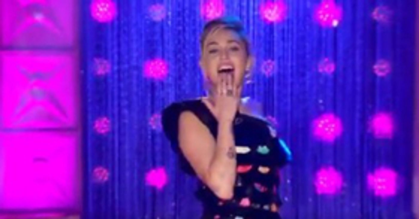 Miley Cyrus To Appear On RUPAUL'S DRAG RACE Miley Cyrus To Appear On RUPAUL'S DRAG RACE Image