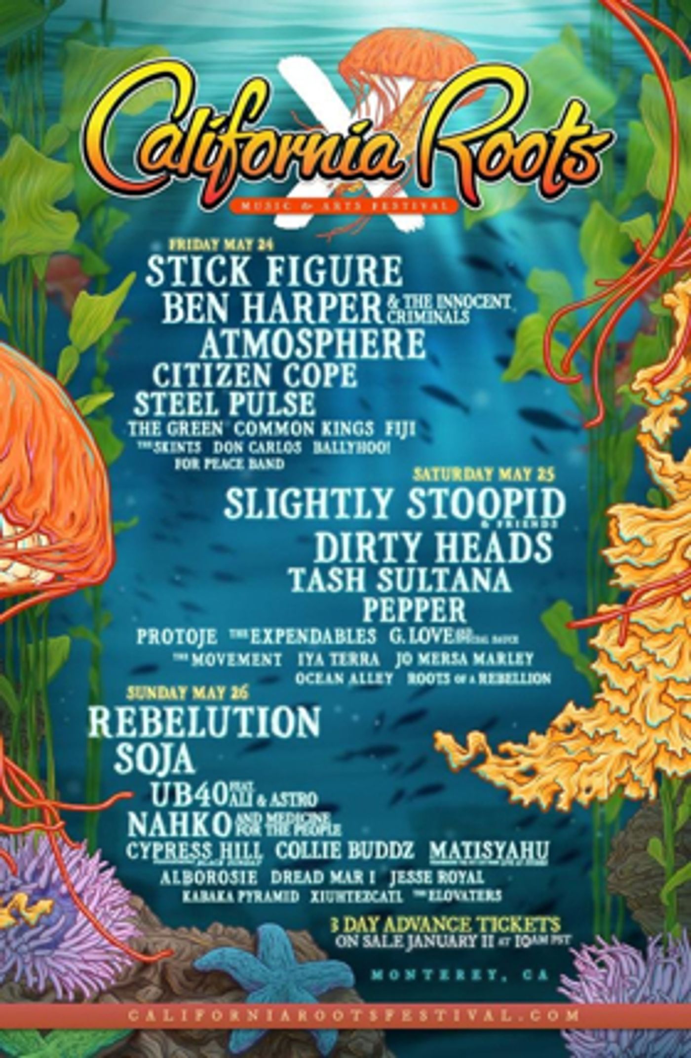 California Roots Music & Arts Festival Announces Final Lineup of Artists  Image