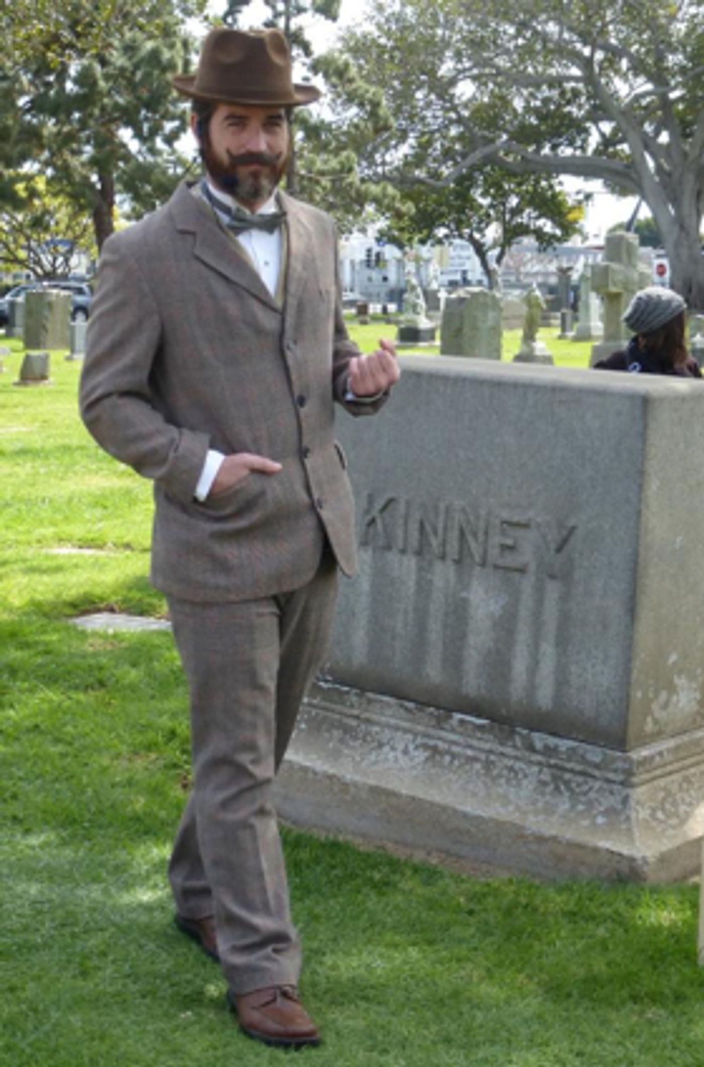 Review: Annual LIVING HISTORY TOUR Features Local Legends, Moguls, and Media Stars Resting Inside Woodlawn Cemetery  Image