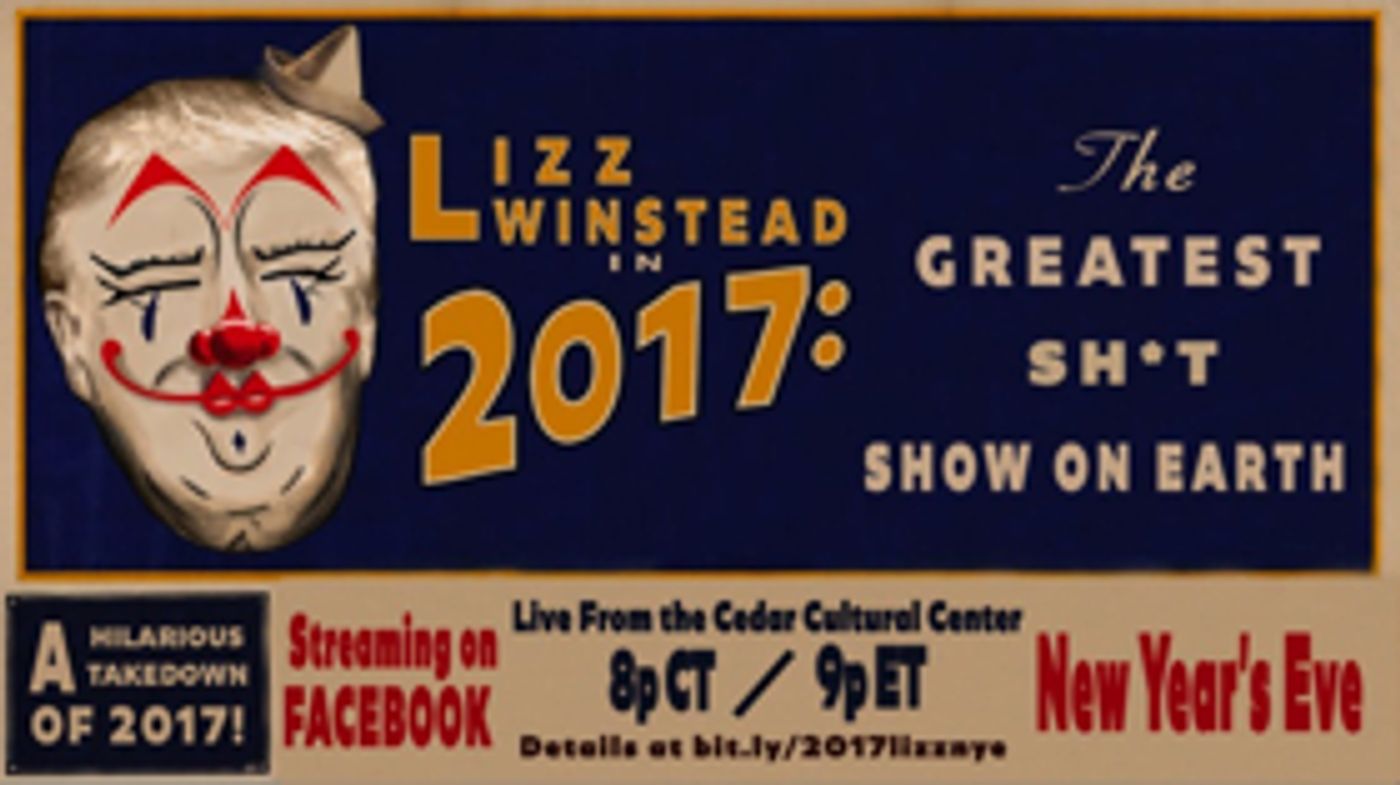 Lizz Winstead in 2017: THE GREATEST SH*T SHOW on Earth Free Livestream on New Year's Eve!  Image