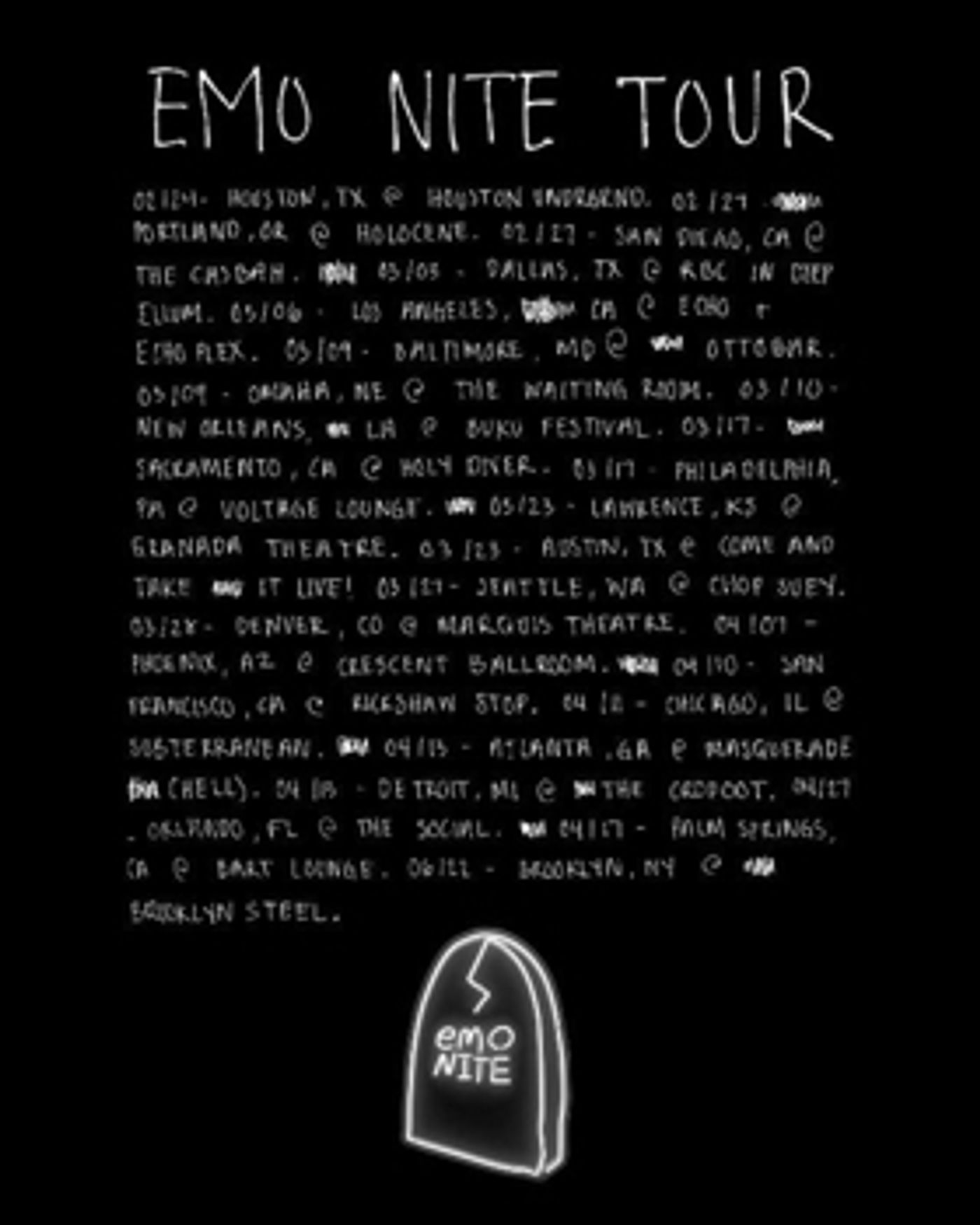 EMO NITE Announces Second Wave of 2018 Tour  Image
