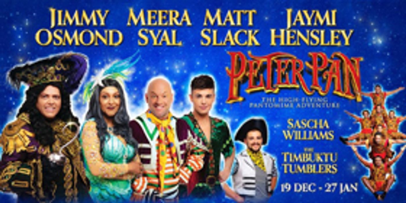 Setting Sail For Neverland, The Stars Of This Year's Swashbuckling Pantomime PETER PAN Are Announced Setting Sail For Neverland, The Stars Of This Year's Swashbuckling Pantomime PETER PAN Are Announced Image