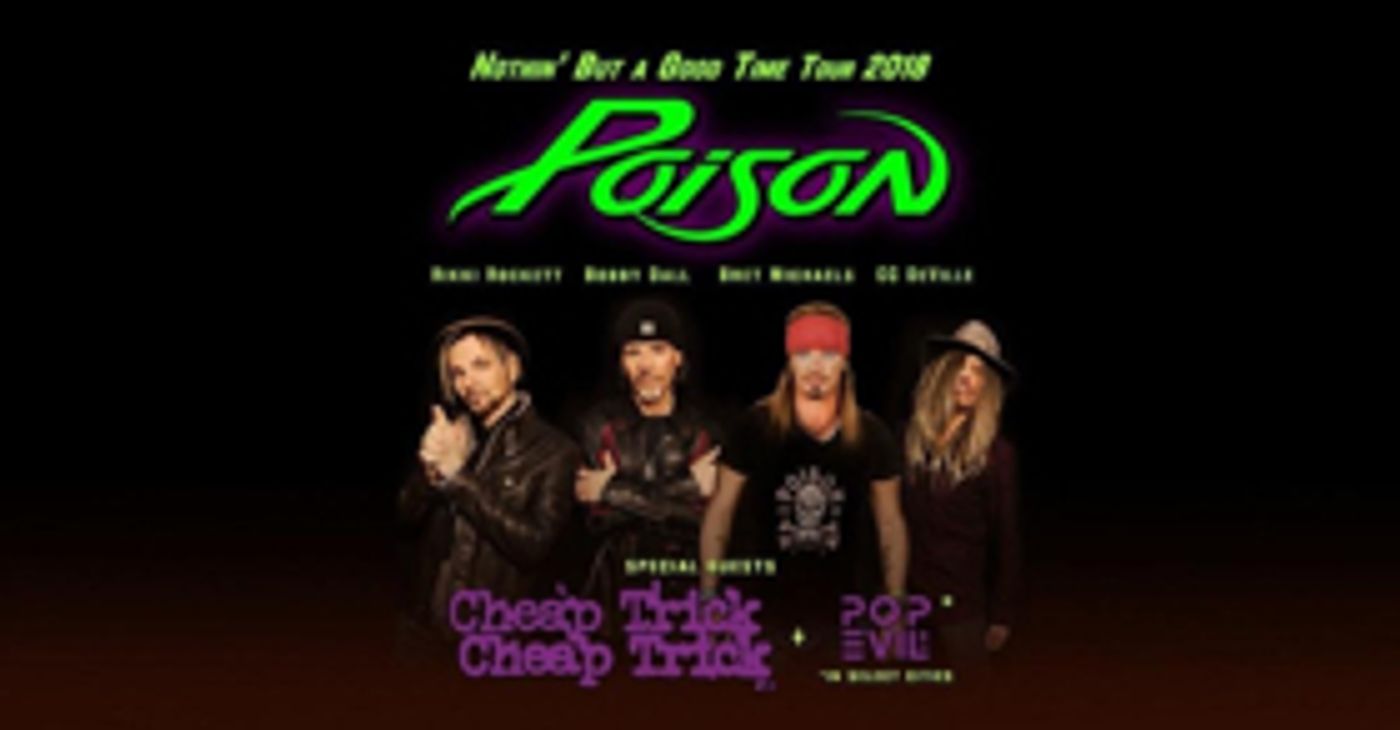 Poison, Cheap Trick, and Pop Evil Join Forces For U.S. Summer Tour  Image