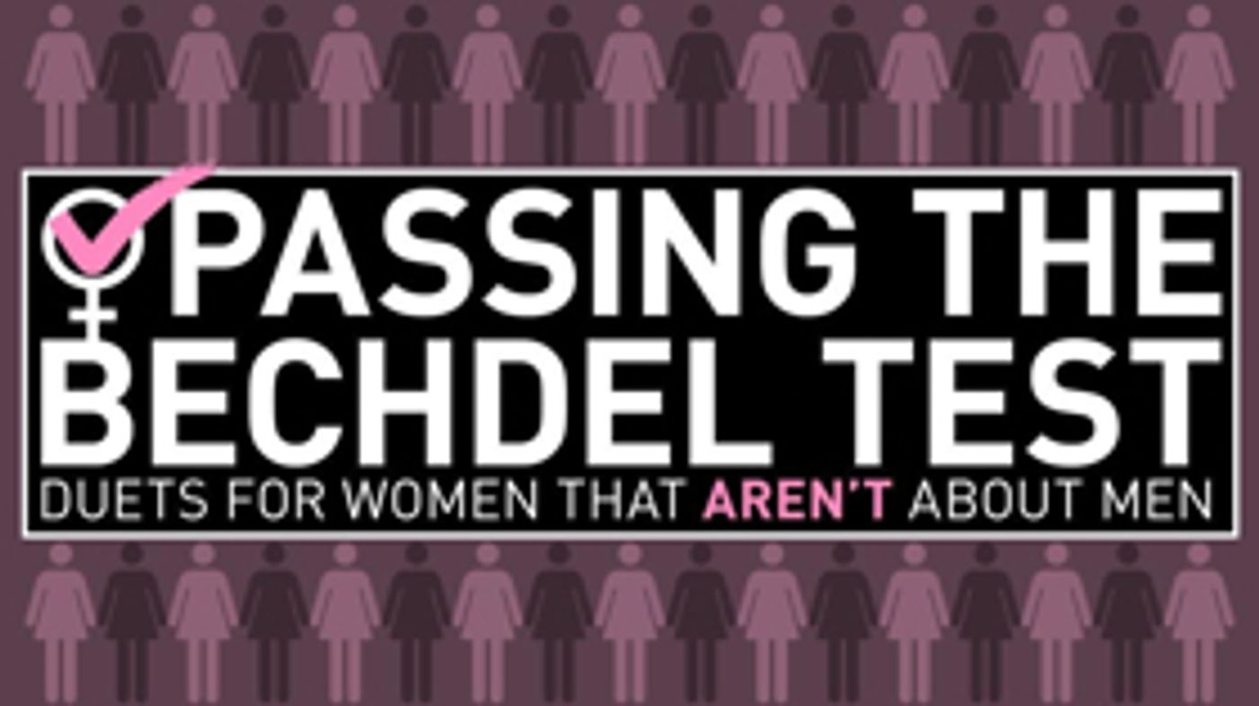 54 Below Hosts PASSING THE BECHDEL TEST: DUETS FOR WOMEN THAT AREN'T ABOUT MEN  Image