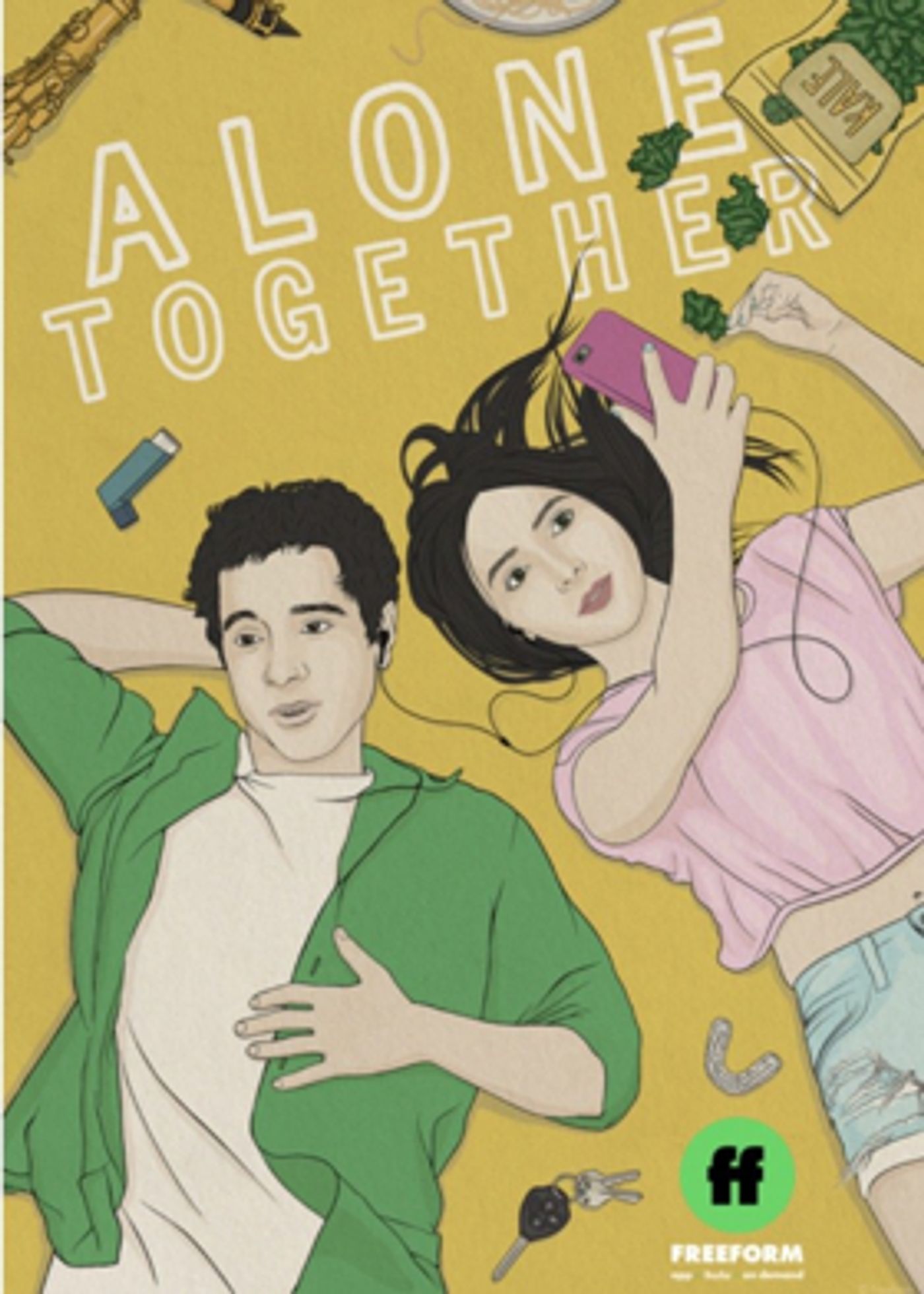 Season Two of Freeform's Buddy-Comedy ALONE TOGETHER Premieres August 1  Image