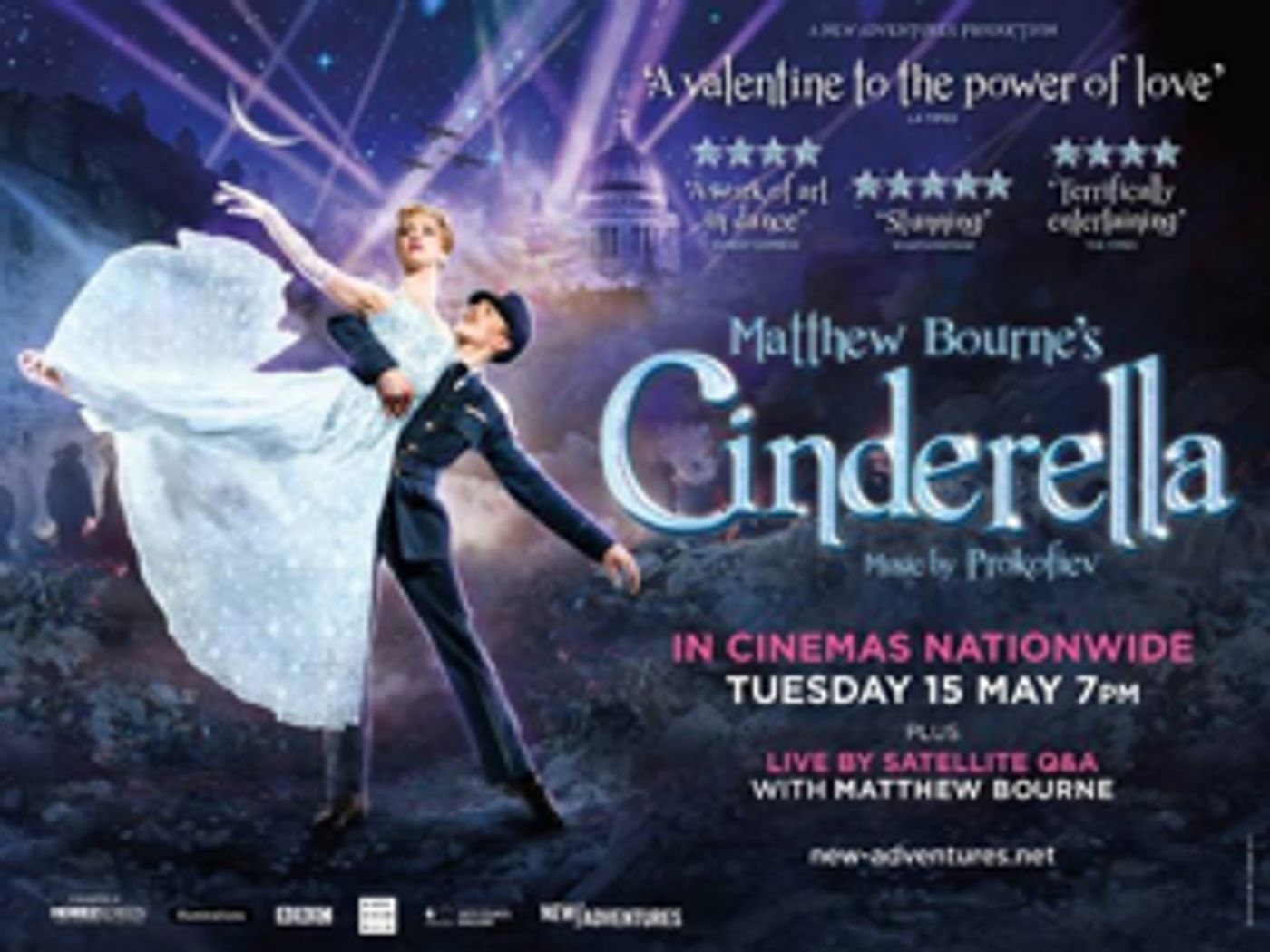 Matthew Bourne's CINDERELLA To Screen Theatrically in UK and Ireland This May Matthew Bourne's CINDERELLA To Screen Theatrically in UK and Ireland This May Image