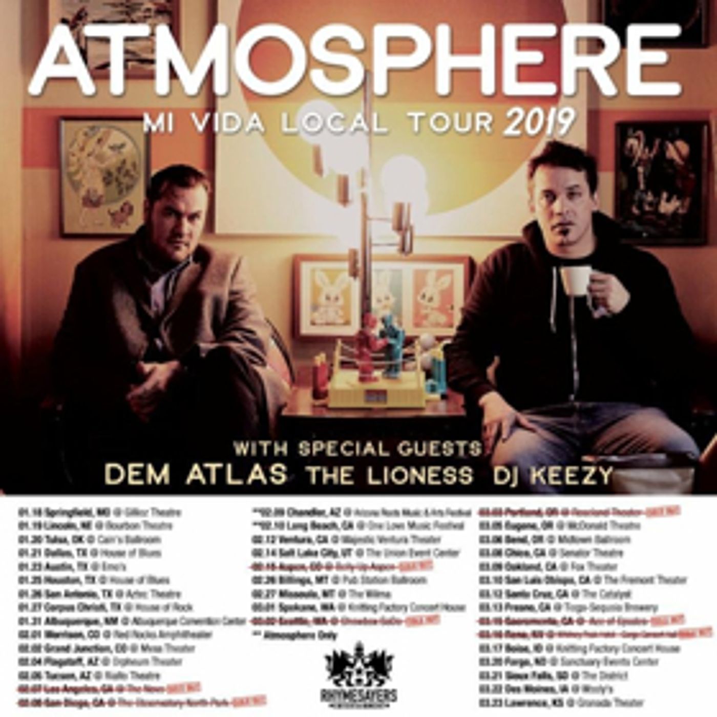 New Video: Atmosphere 'Stopwatch' + West Coast Tour Dates New Video: Atmosphere 'Stopwatch' + West Coast Tour Dates Image