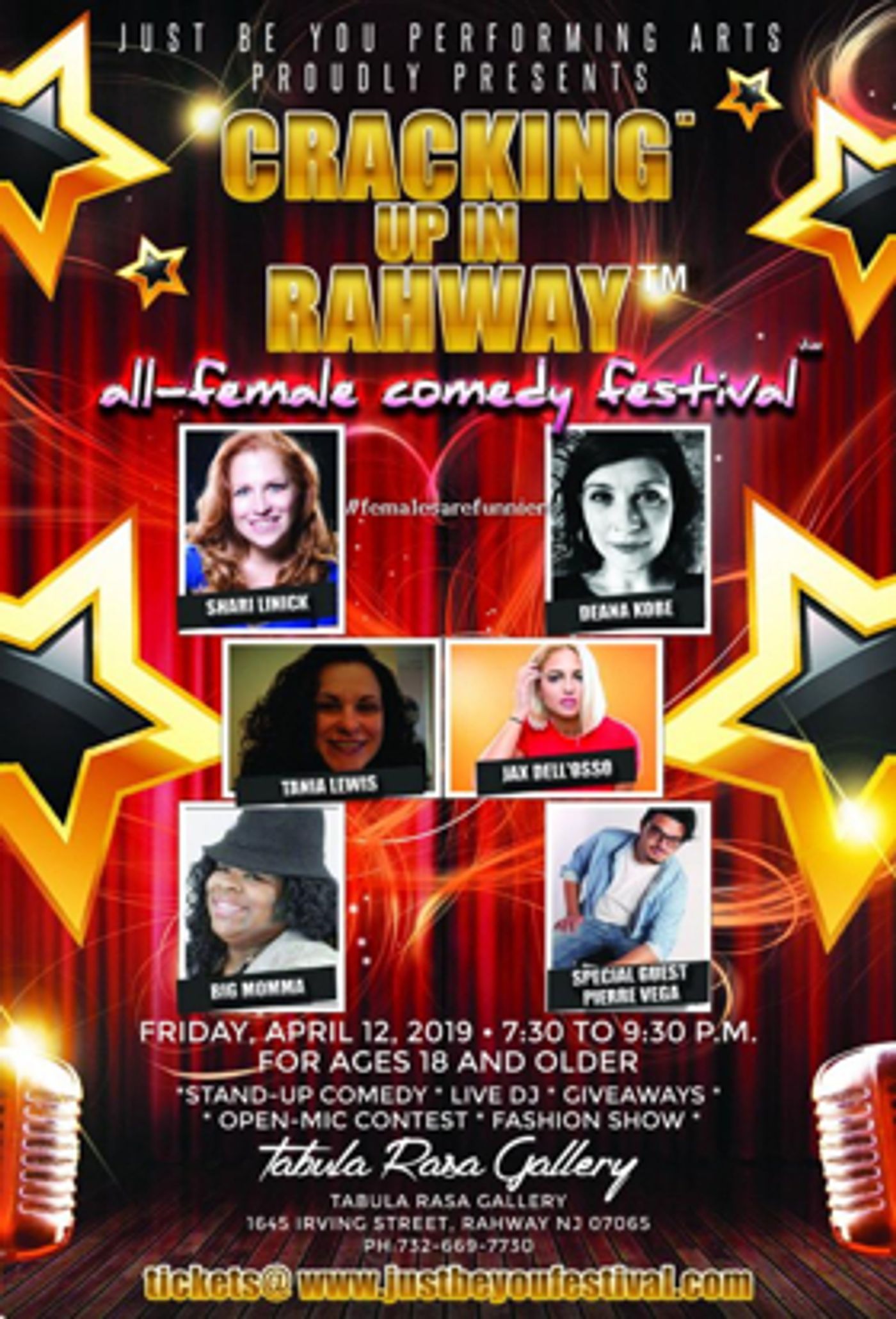 An all Female Stand-up Comedy Festival Comes to New Jersey  Image