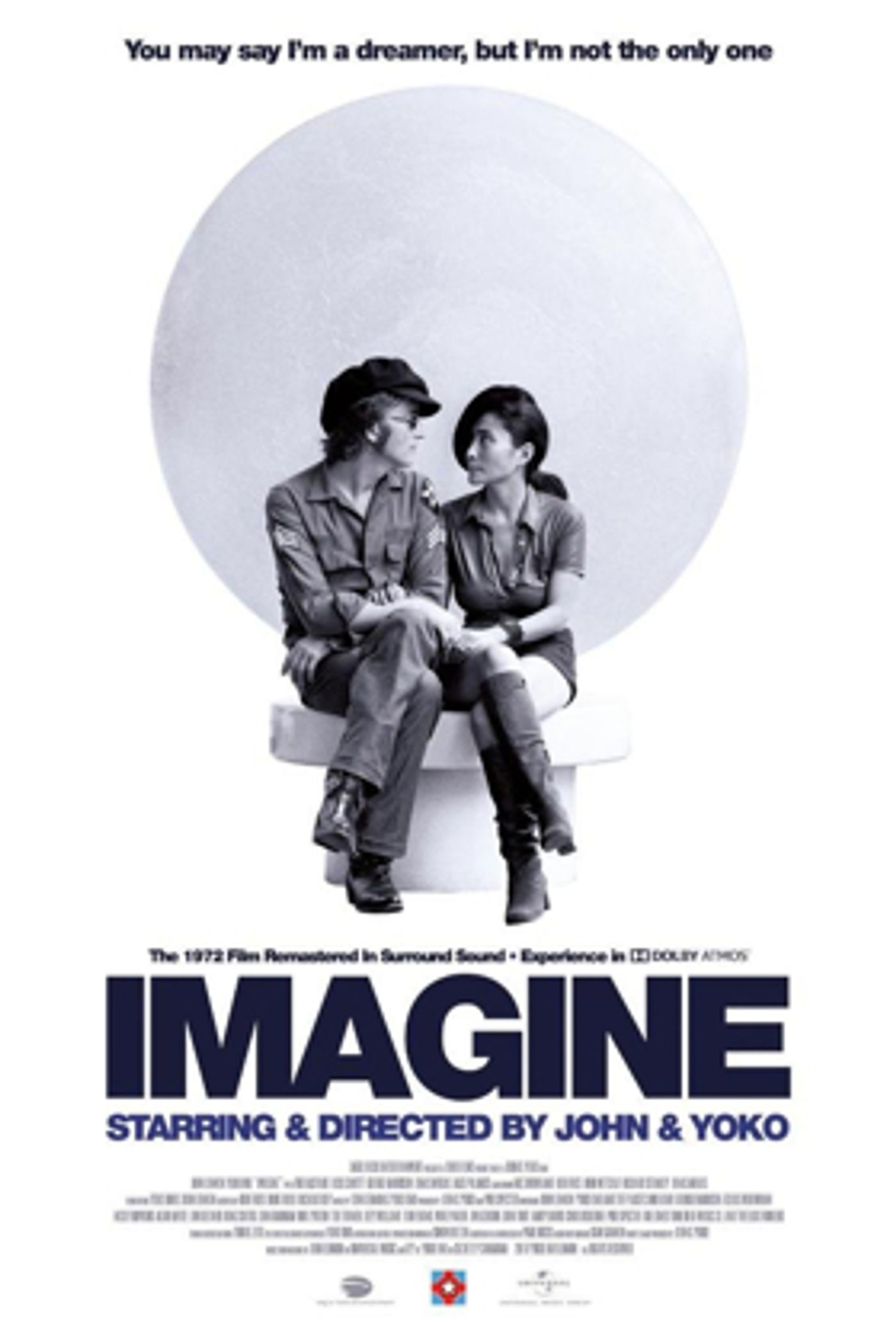 John Lennon and Yoko Ono's IMAGINE to be Restored and Remixed in Select Theaters This September  Image