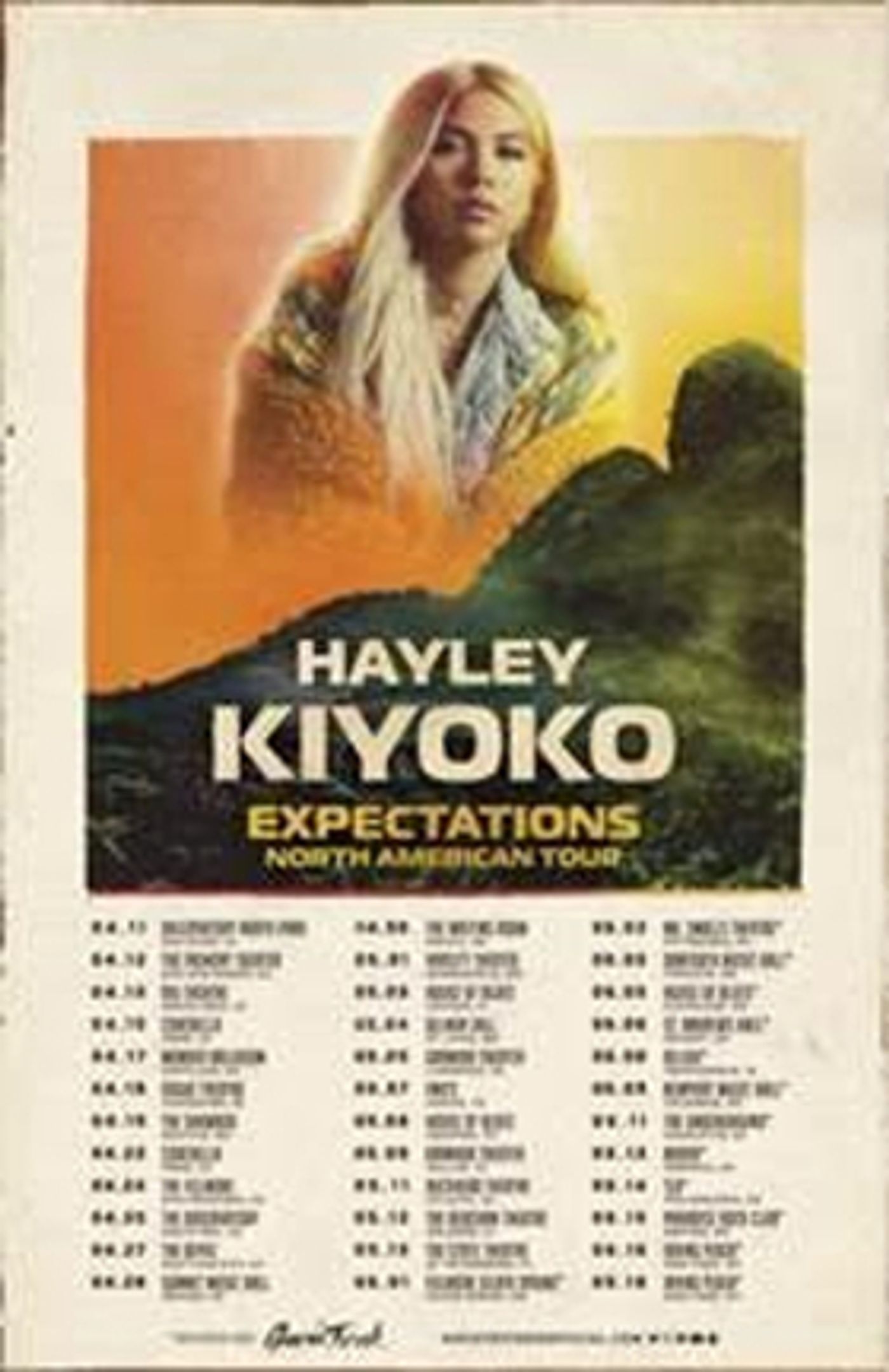 Hayley Kiyoko To Embark On Epic EXPECTATIONS Tour Hayley Kiyoko To Embark On Epic EXPECTATIONS Tour Image