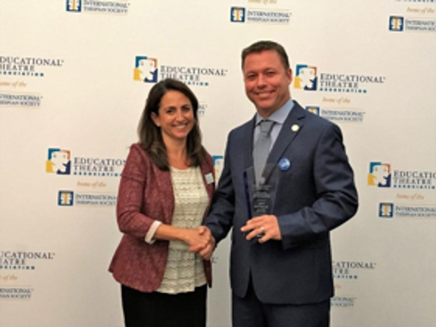 Educational Theatre Association Honors Kansas Representative Jeff Pittman with Legislator Leadership Advocacy Award  Image