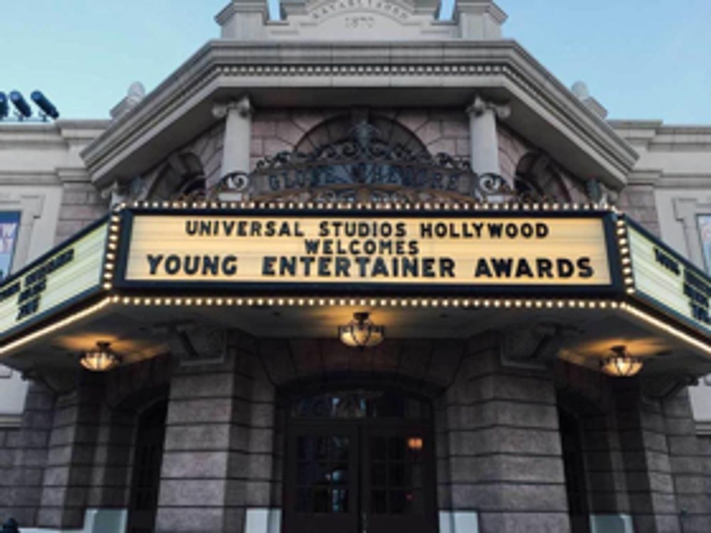 New Date Announced For Third Annual Young Entertainer Awards At Universal Studios Hollywood  Image