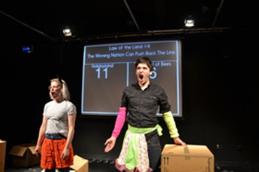 Interview: Anoushka Bonwick And Elliot Hughes Talk DRAWING THE LINE at The Albany Image