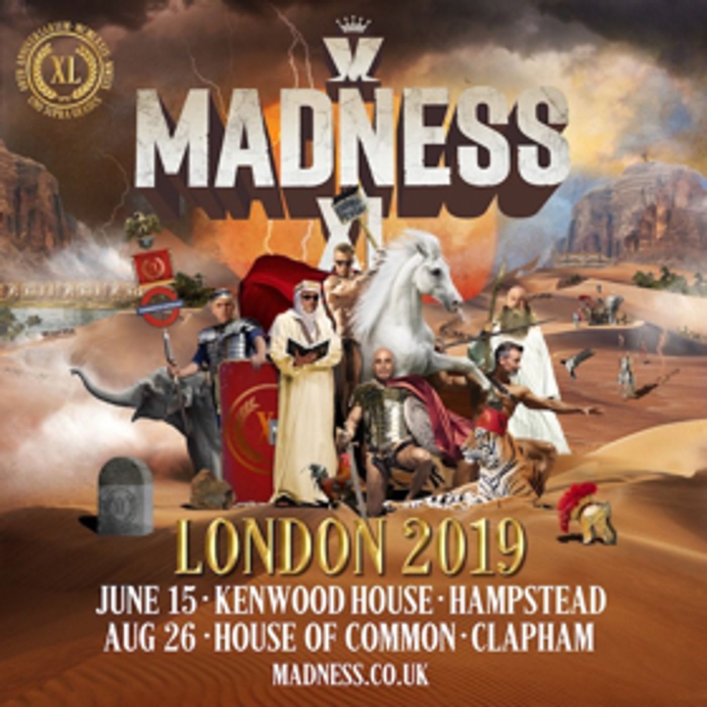 MADNESS XL Announces Plans for 40th Anniversary Year  Image