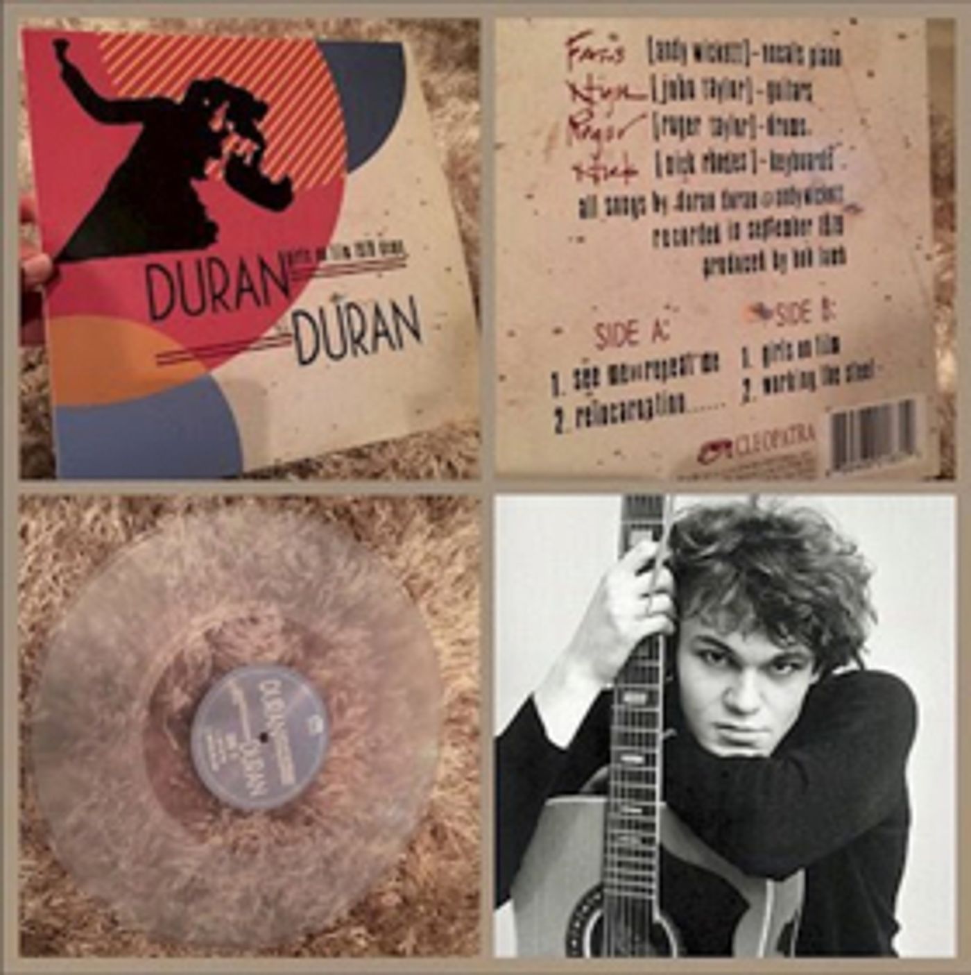 Cleopatra Records Releases Early Duran Duran GIRLS ON FILM Demo EP With Andy Wickett  Image