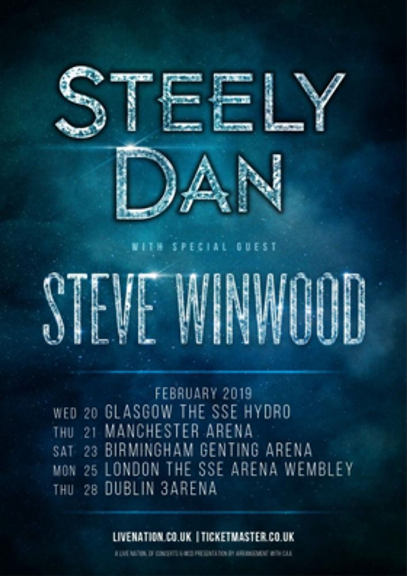 Steely Dan Announces UK Arena Tour Steely Dan Announces UK Arena Tour Image