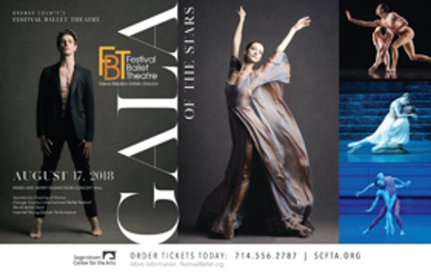 Festival Ballet Theatre's 11th Anniversary Gala Of The Stars Announced Today  Image