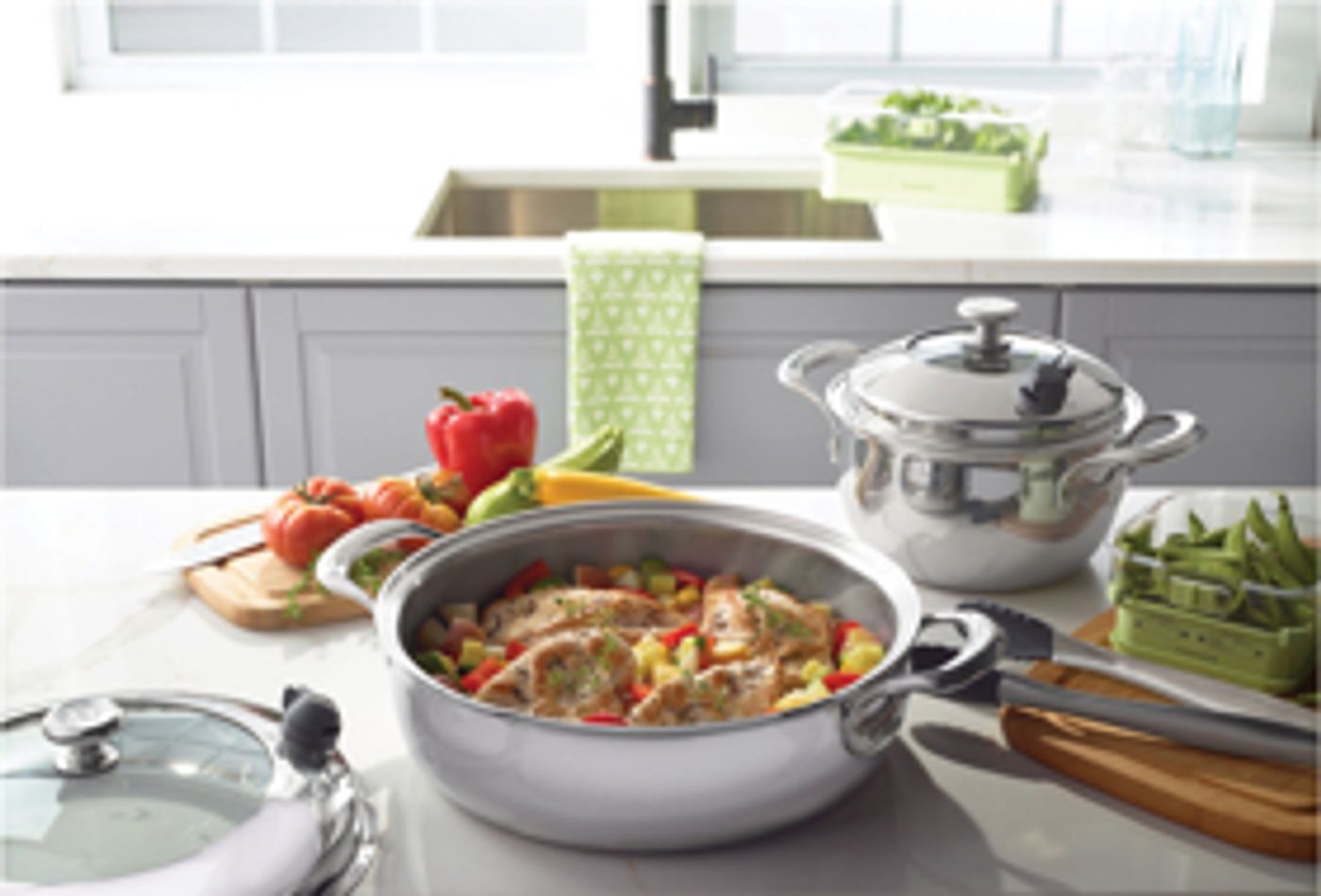 VIDA SANA COOKWARE by Princess House-Cook Delicious Meals While Reducing Fats and Oils  Image